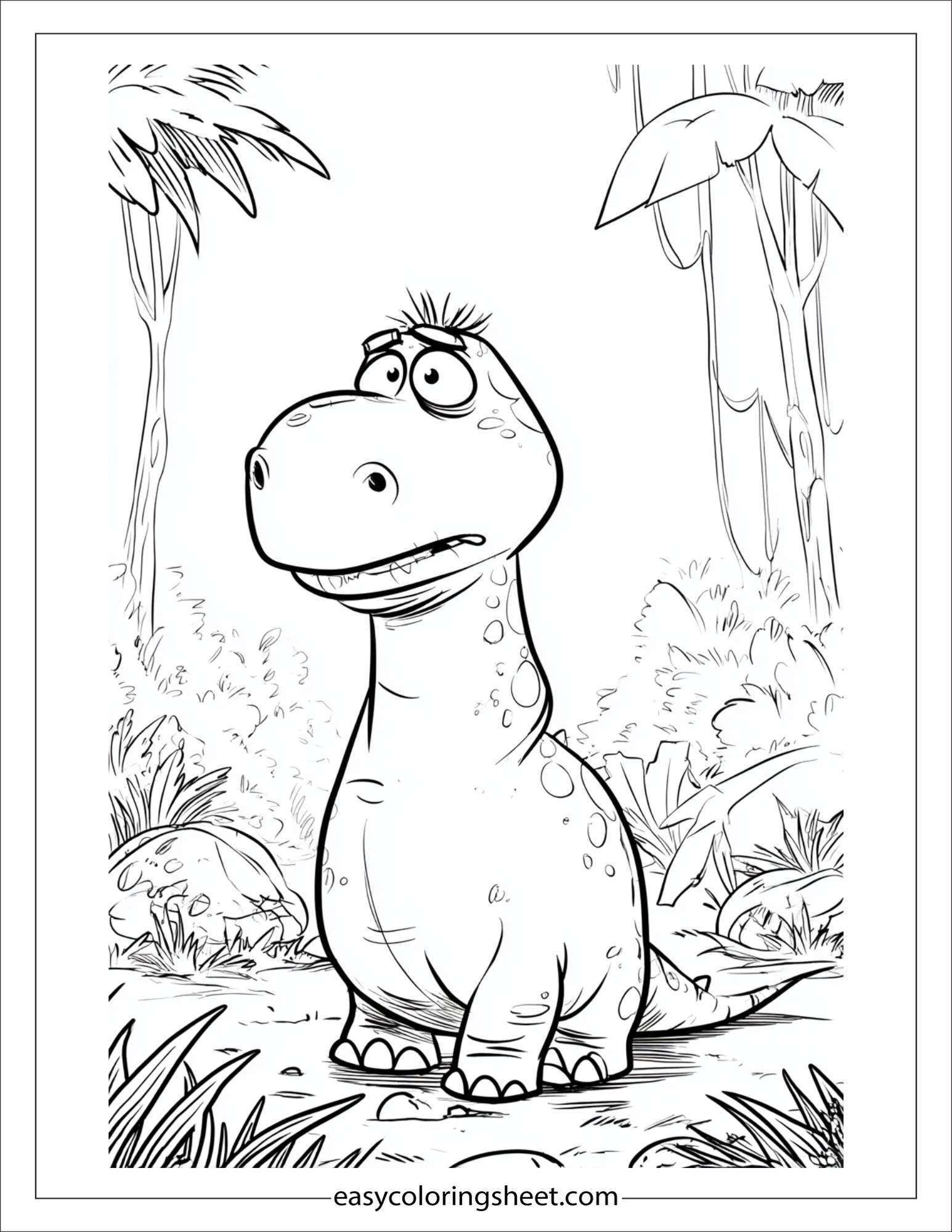Gertie the Dinosaur nervous