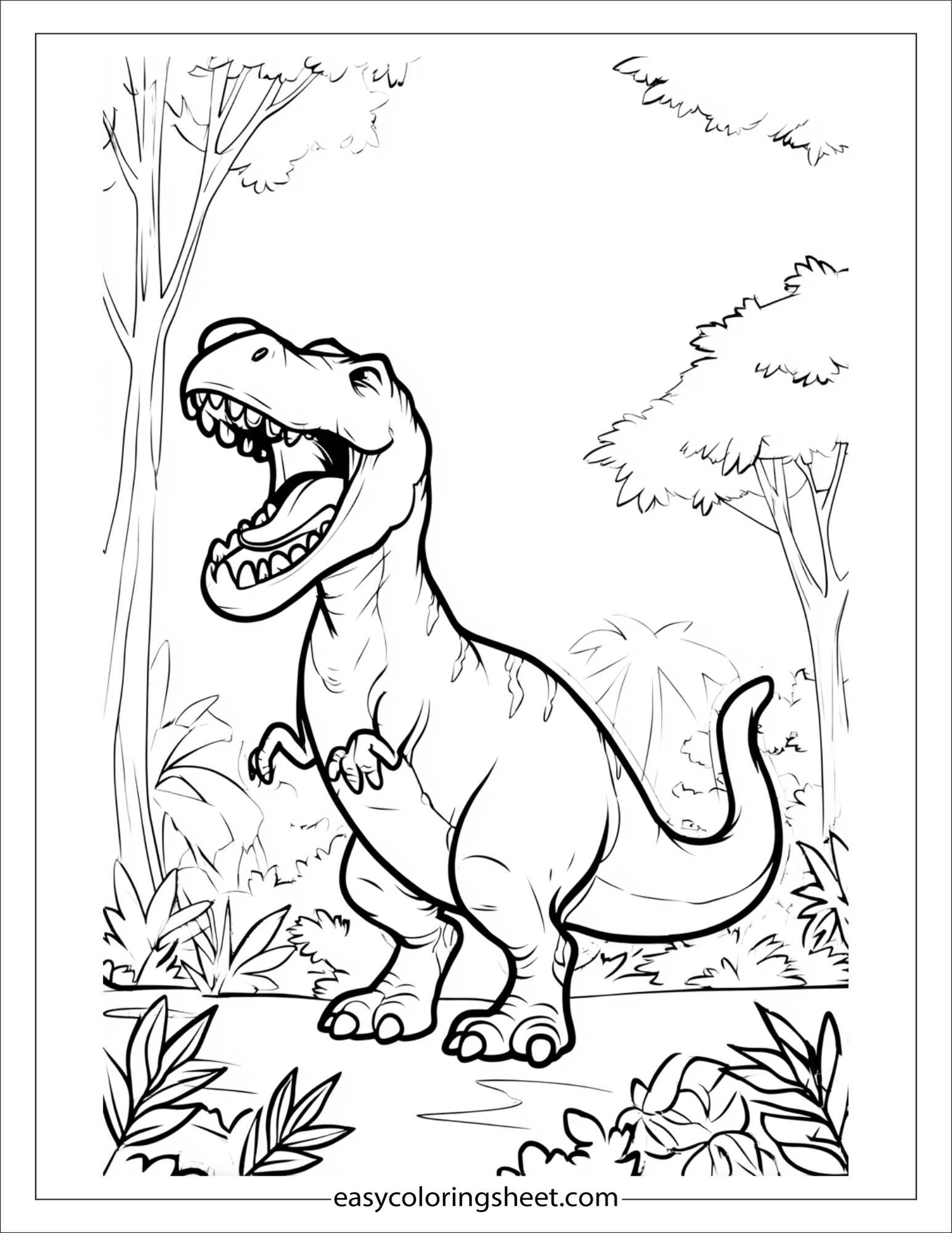 Gertie the Dinosaur roaring