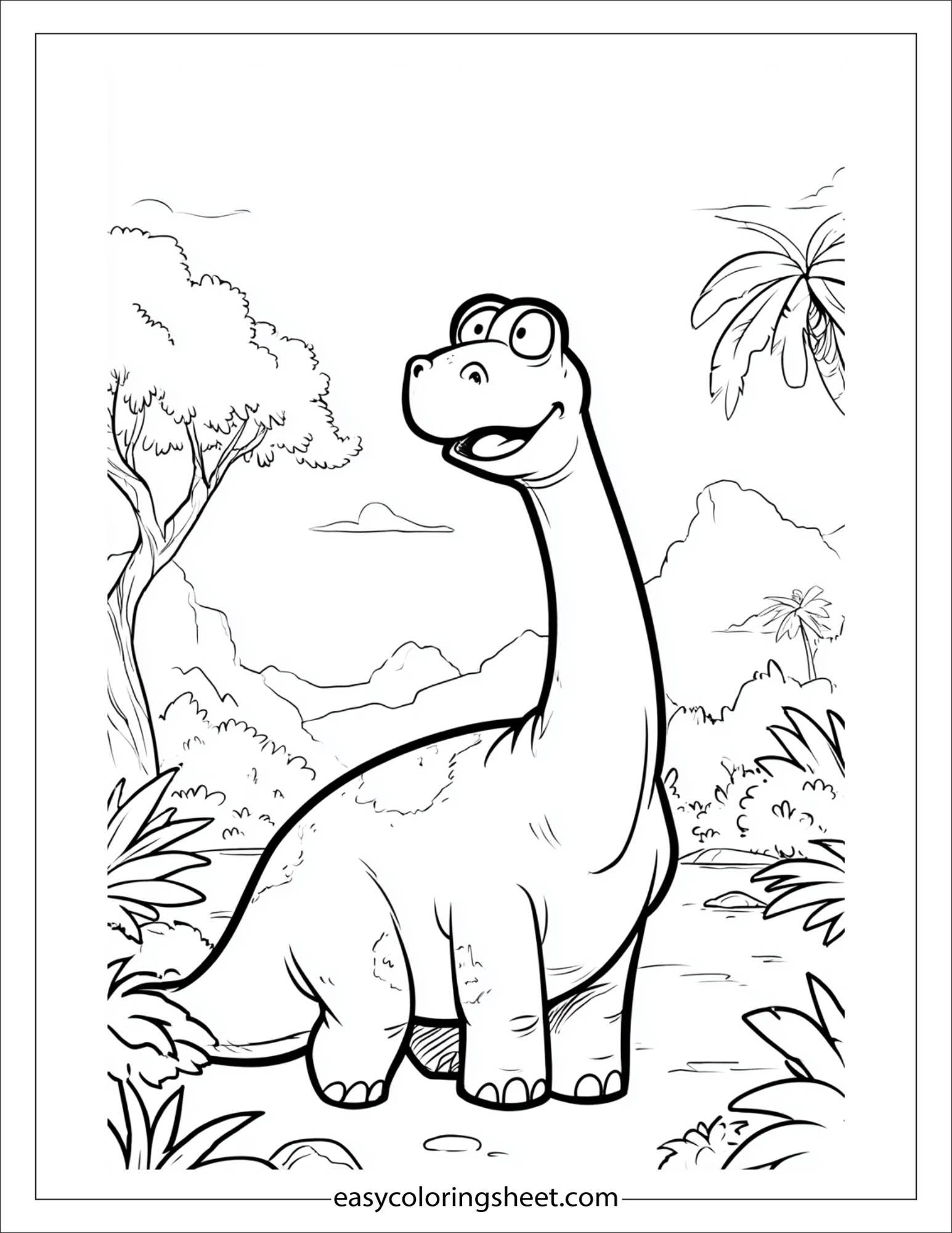 Gertie the Dinosaur surprised