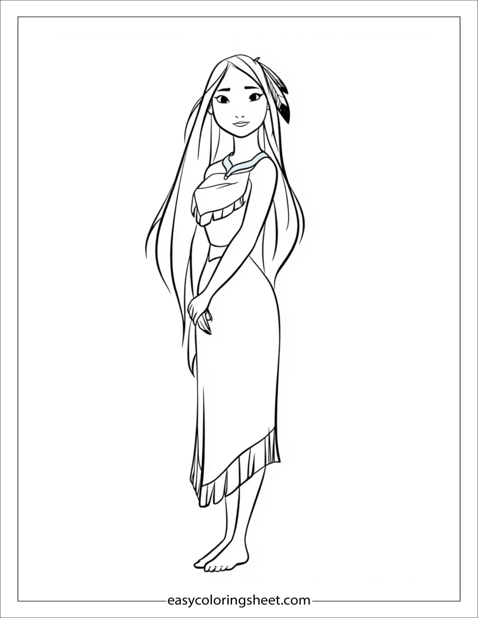 Pocahontas tender glance