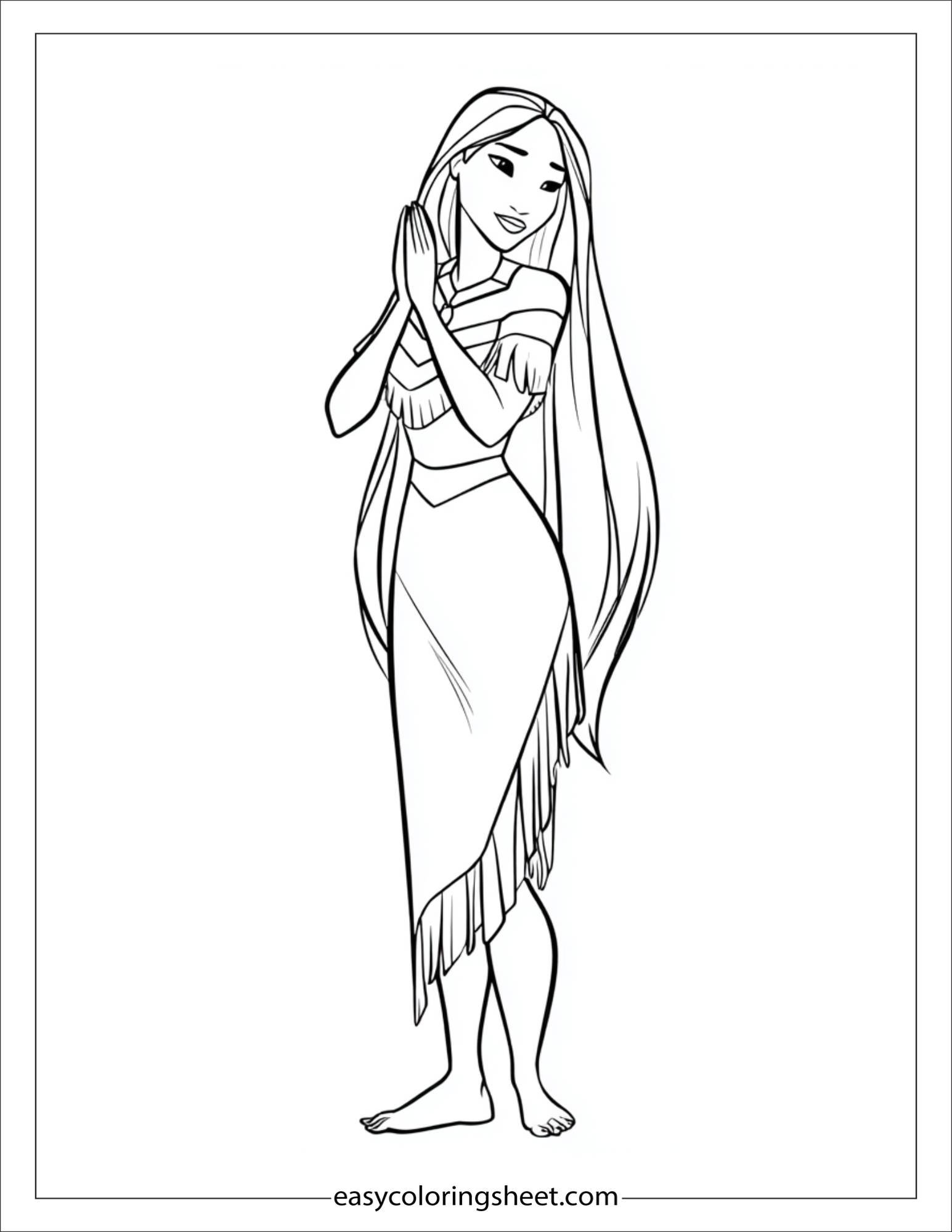 Pocahontas thankful nod