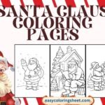 Santa claus coloring pages