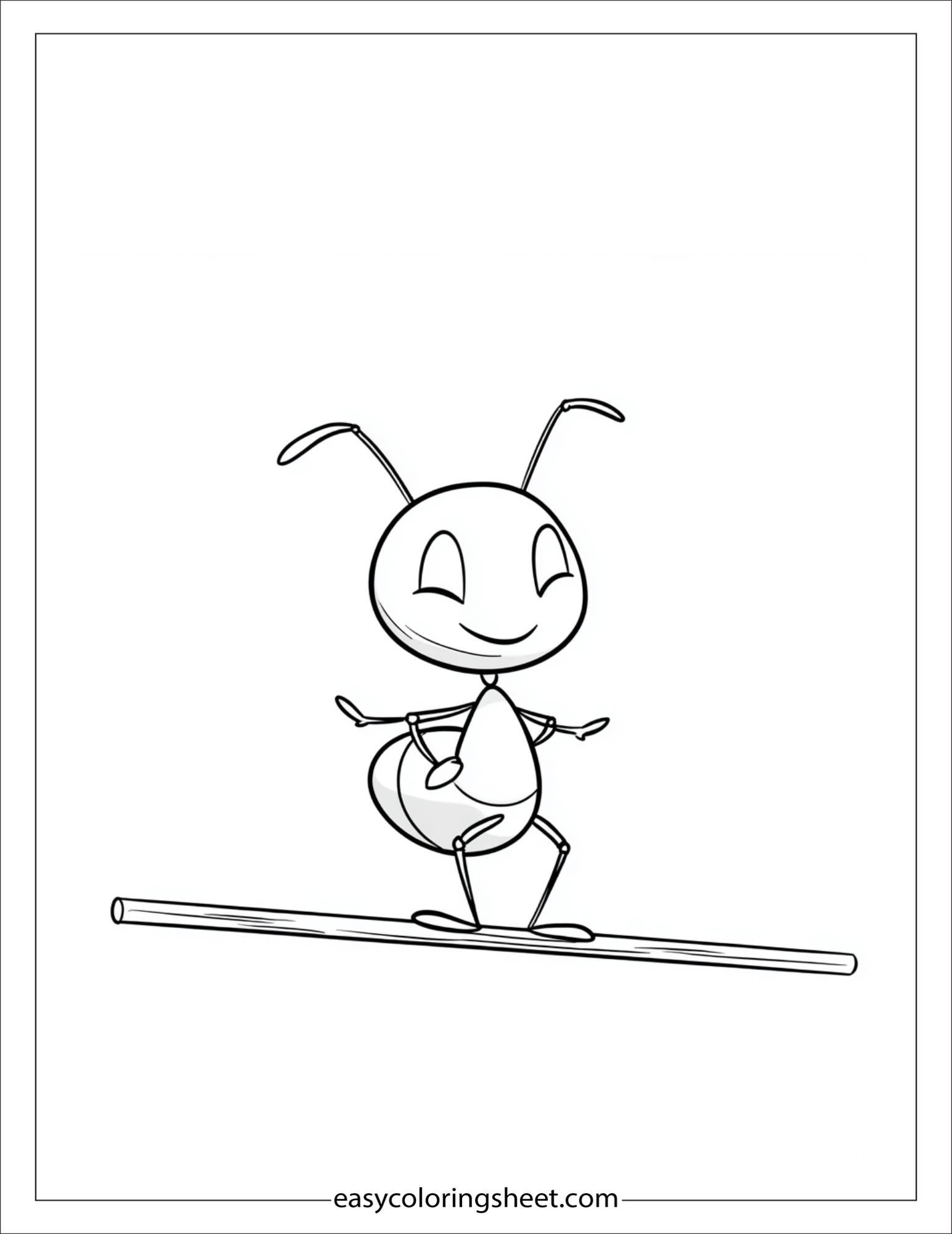 The Busy Ant balancing stick