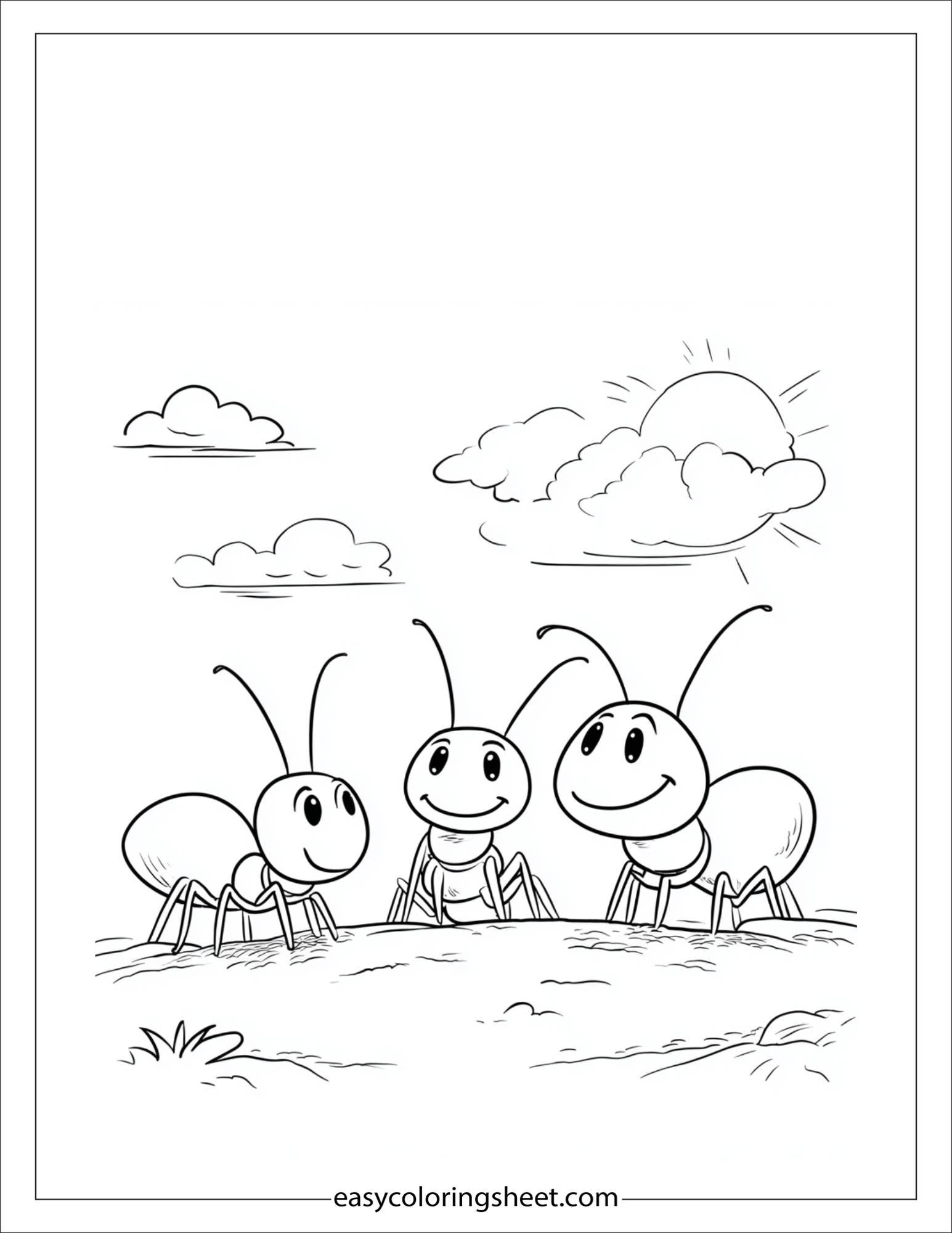 The Busy Ant playing