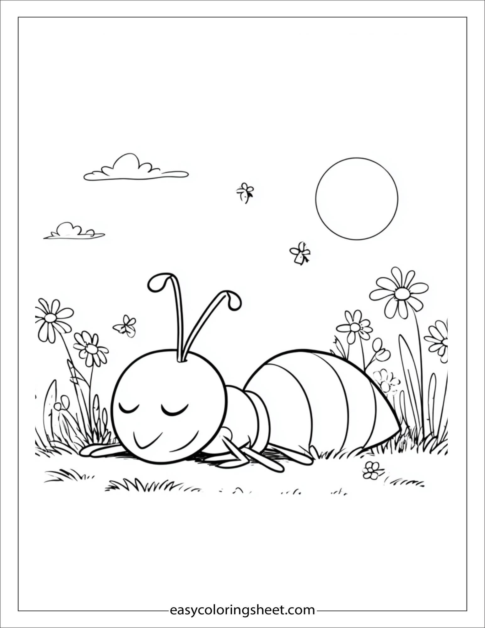 The Busy Ant resting