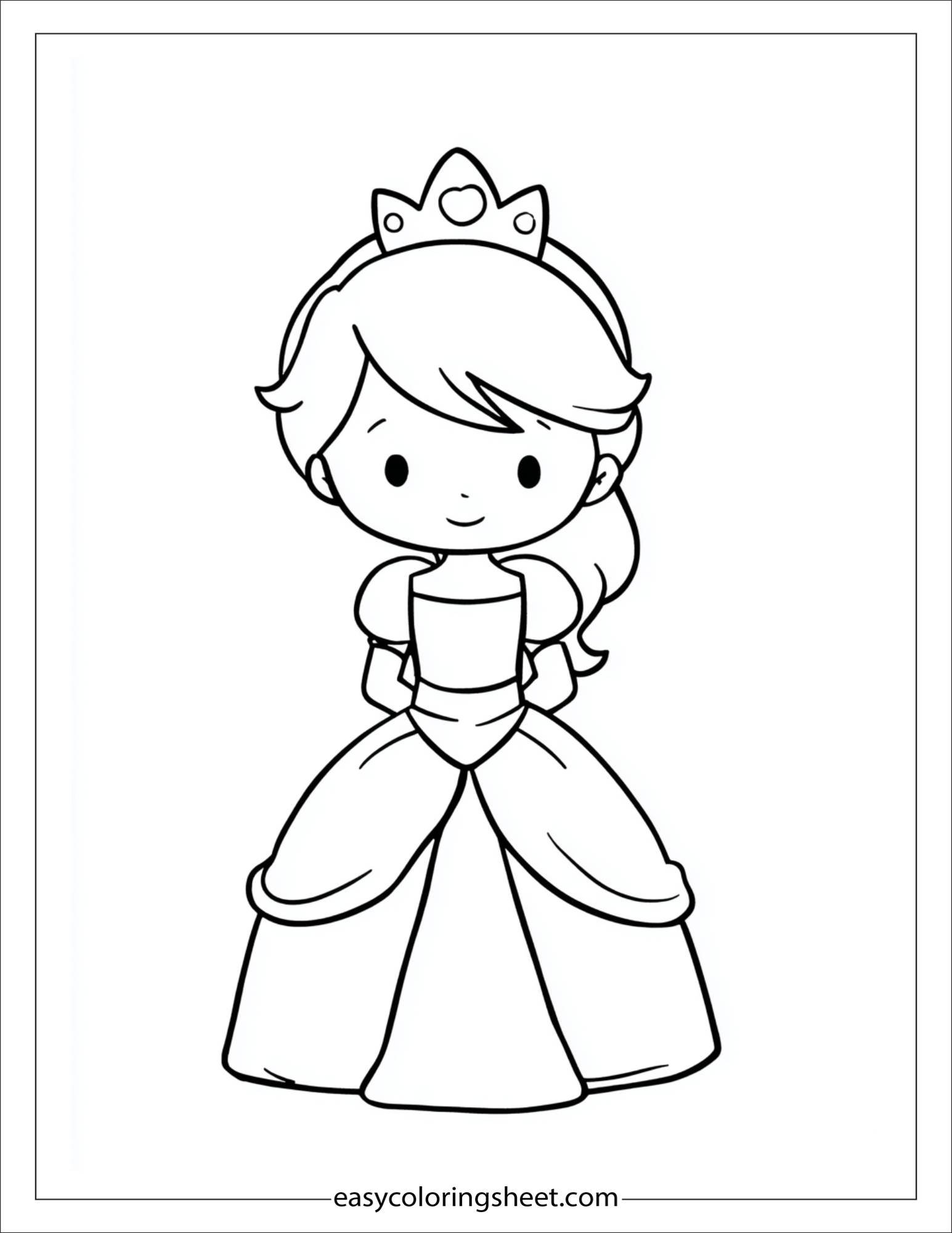 The Princess cheerful