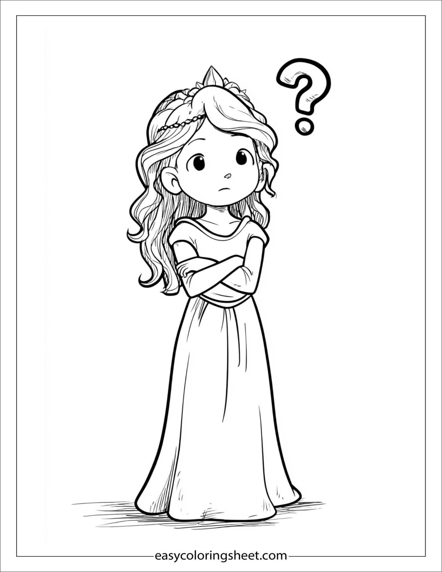 The Princess confused
