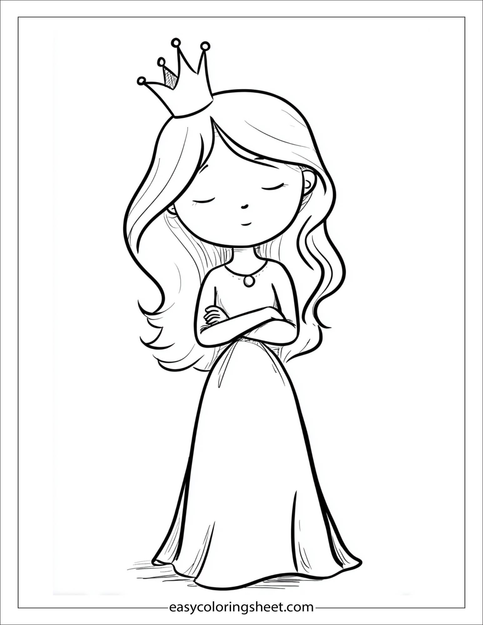 The Princess daydreaming