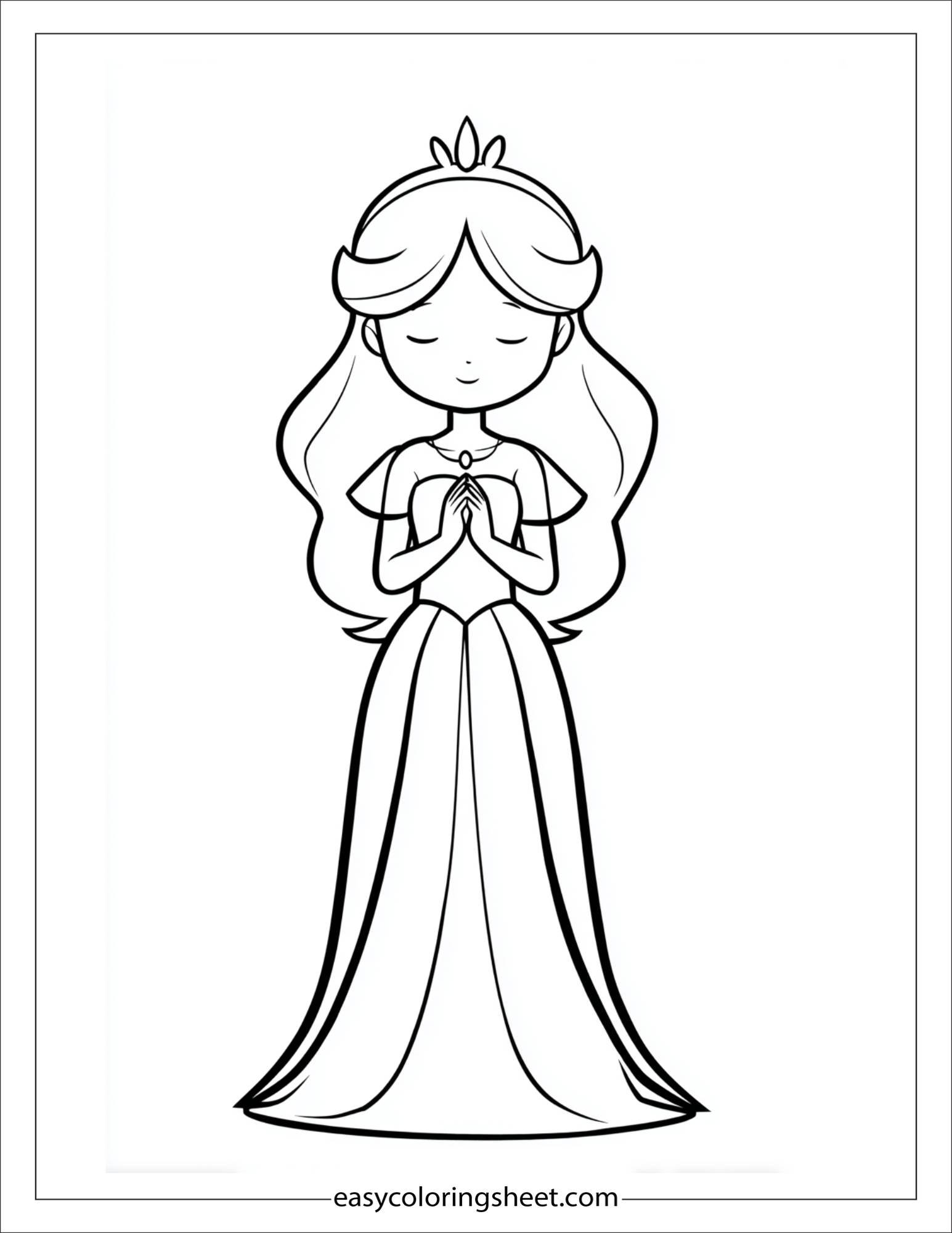 The Princess grateful