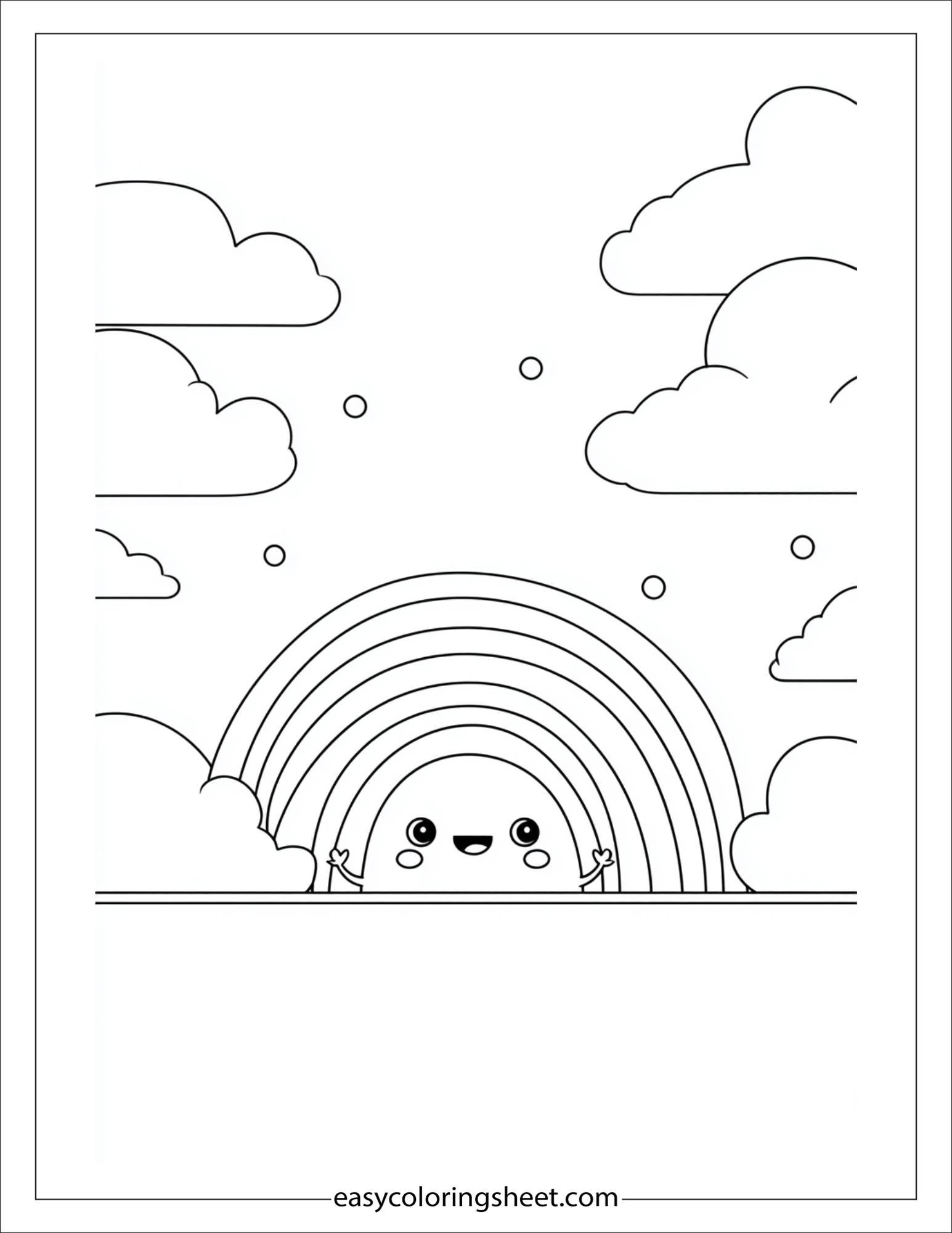 The Rainbow being surprised