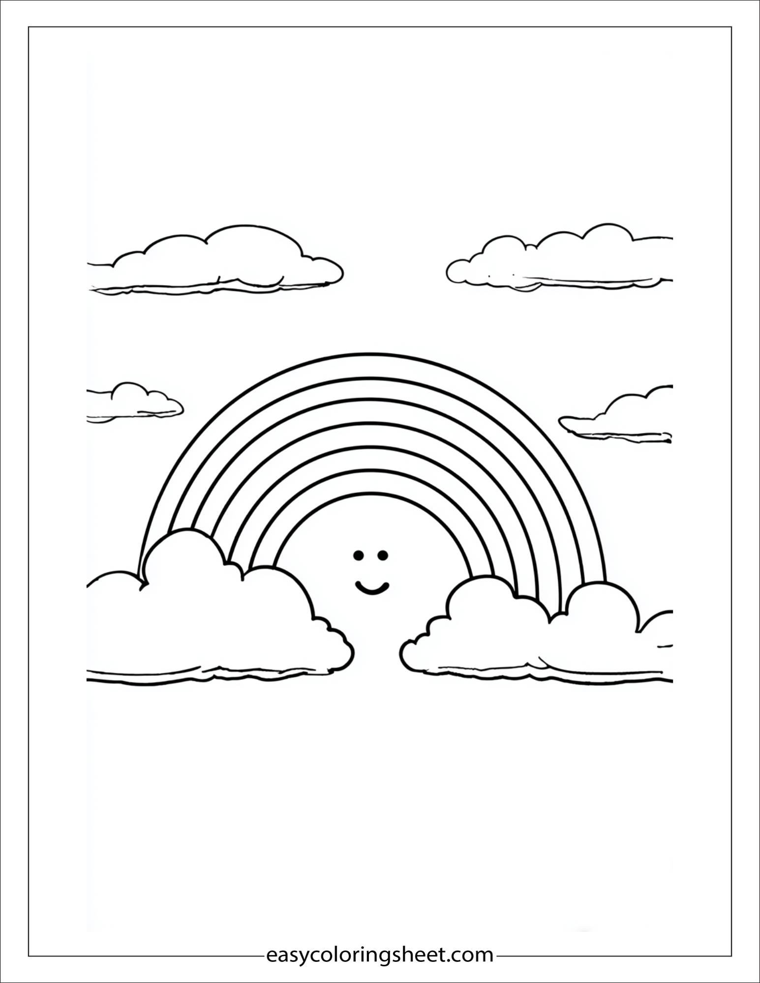 The Rainbow blushing