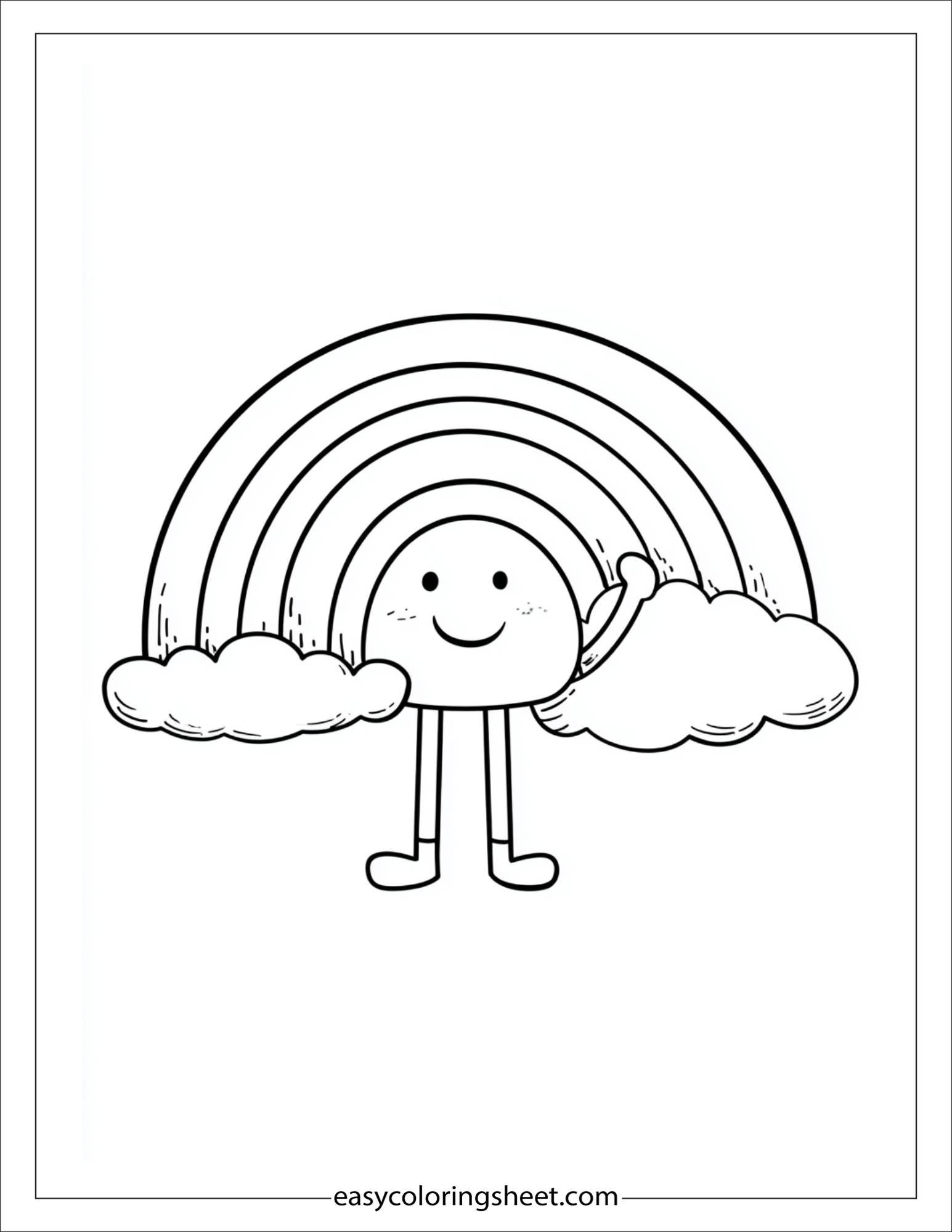 The Rainbow feeling proud