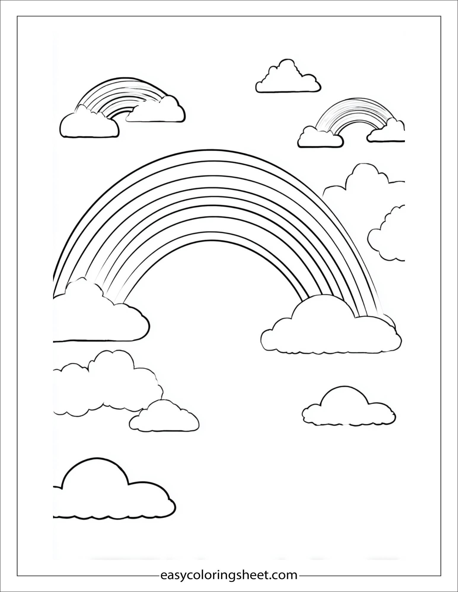 The Rainbow teaching weather