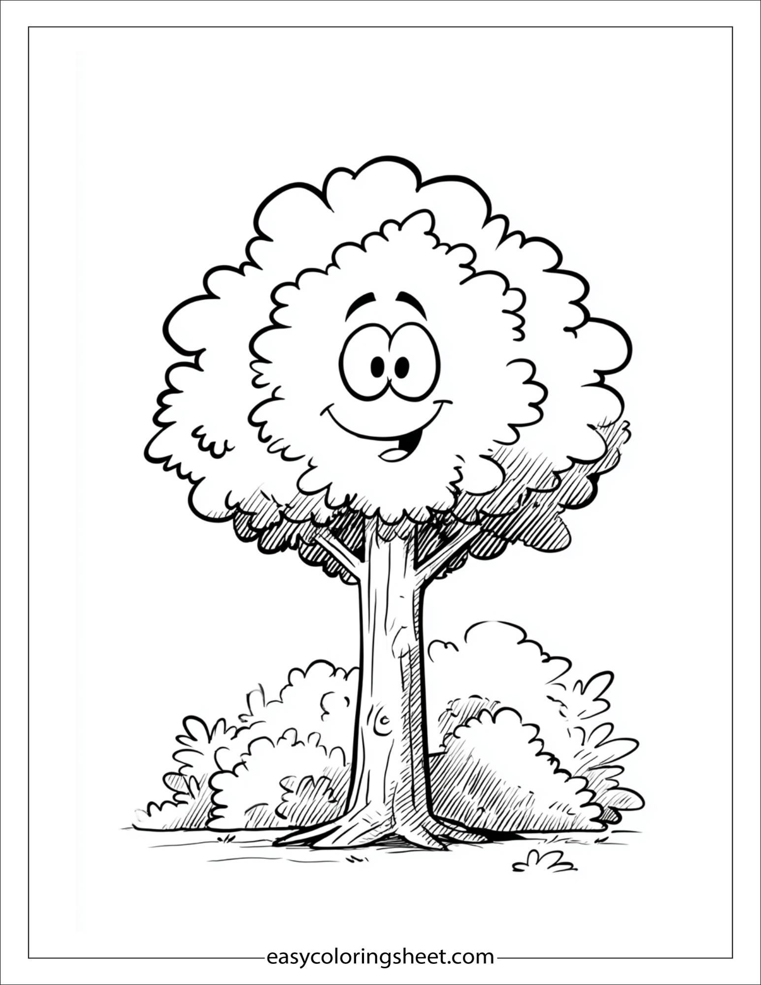 The Tall Tree playing hide and seek