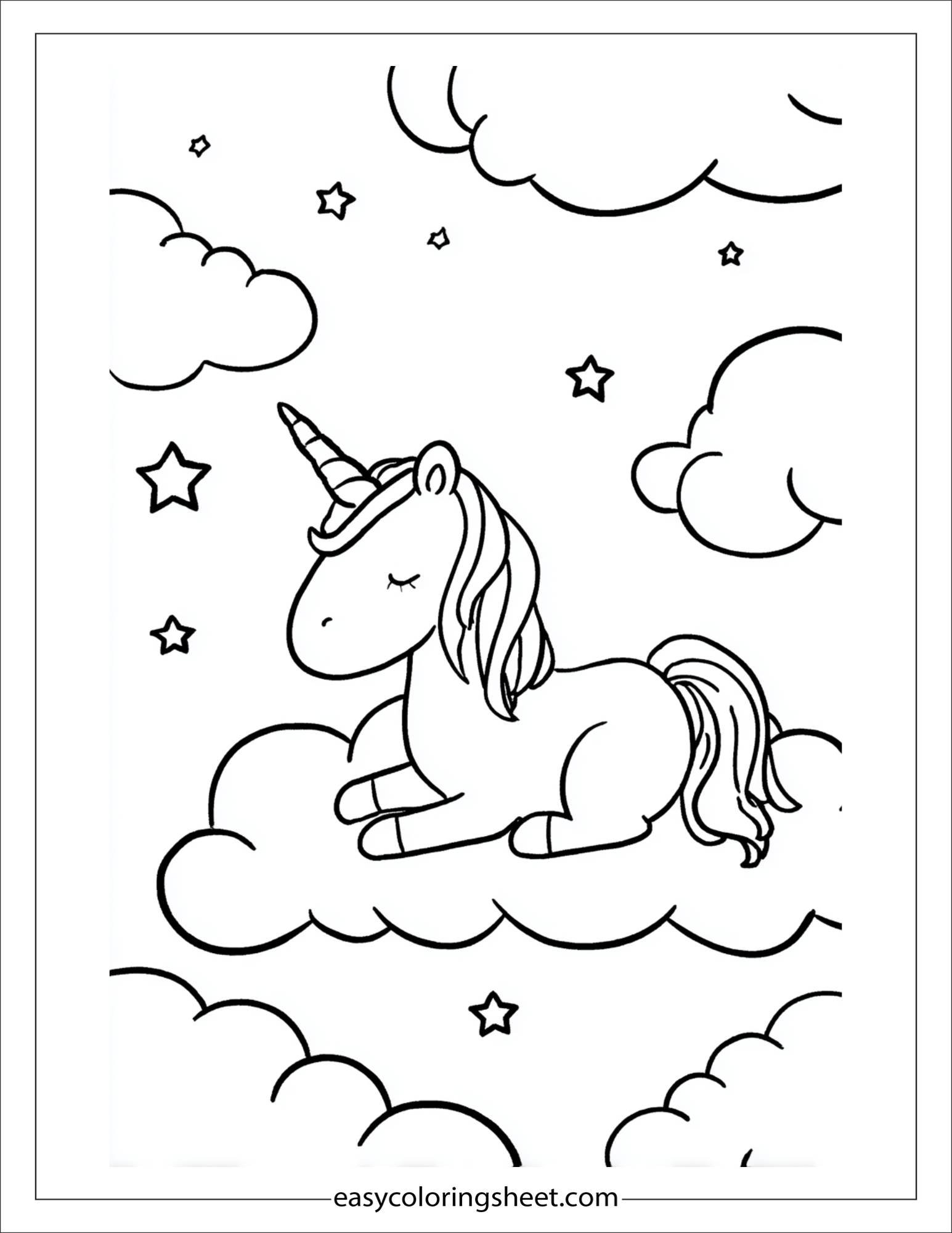 The Unicorn daydreaming