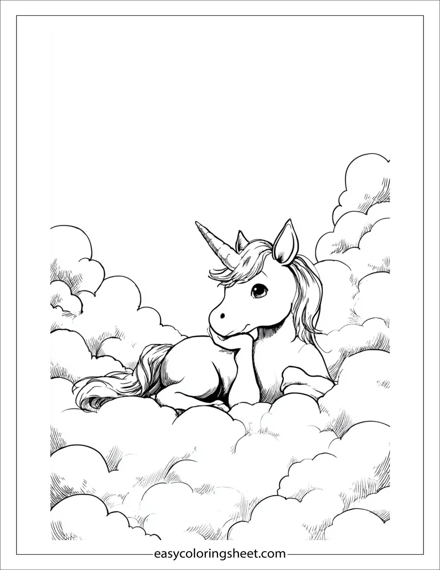 The Unicorn thoughtful