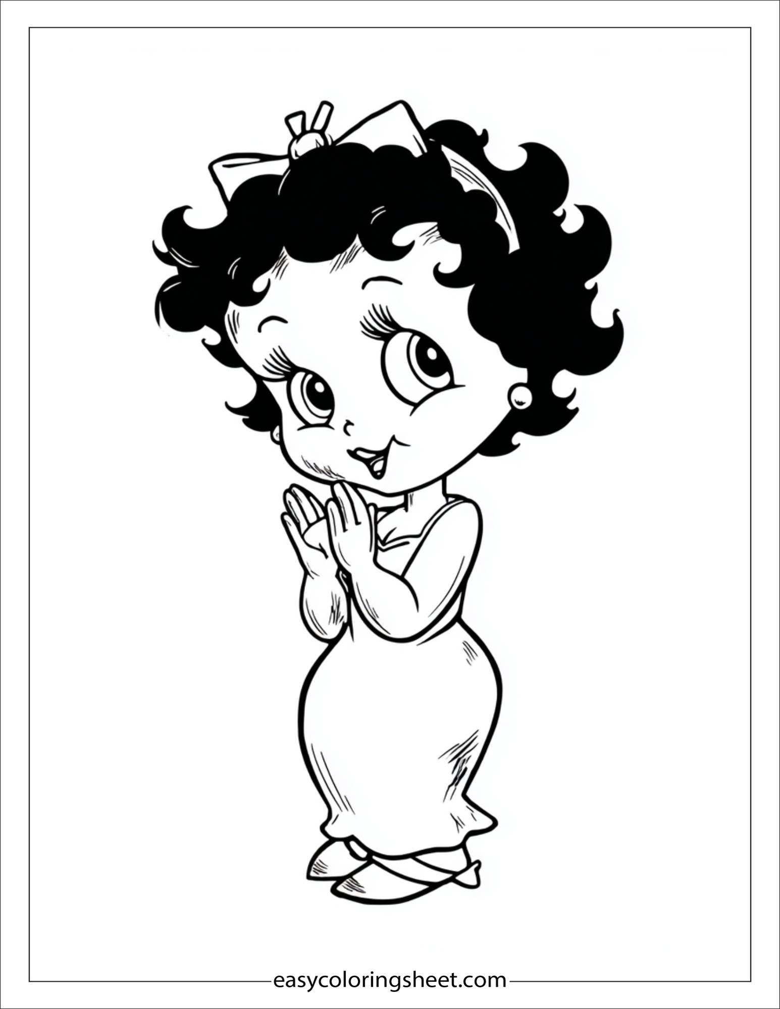 betty boop clapping