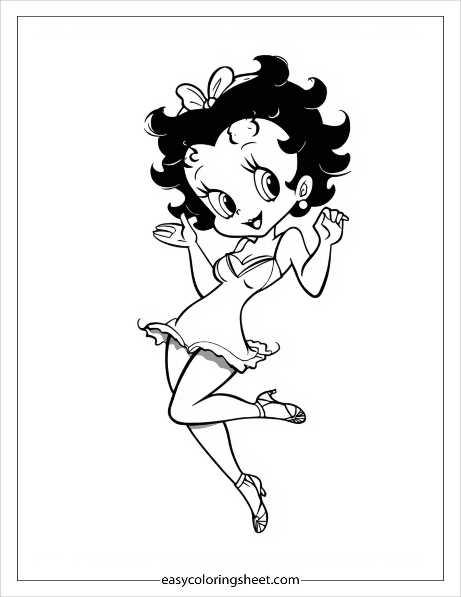 betty boop dancing