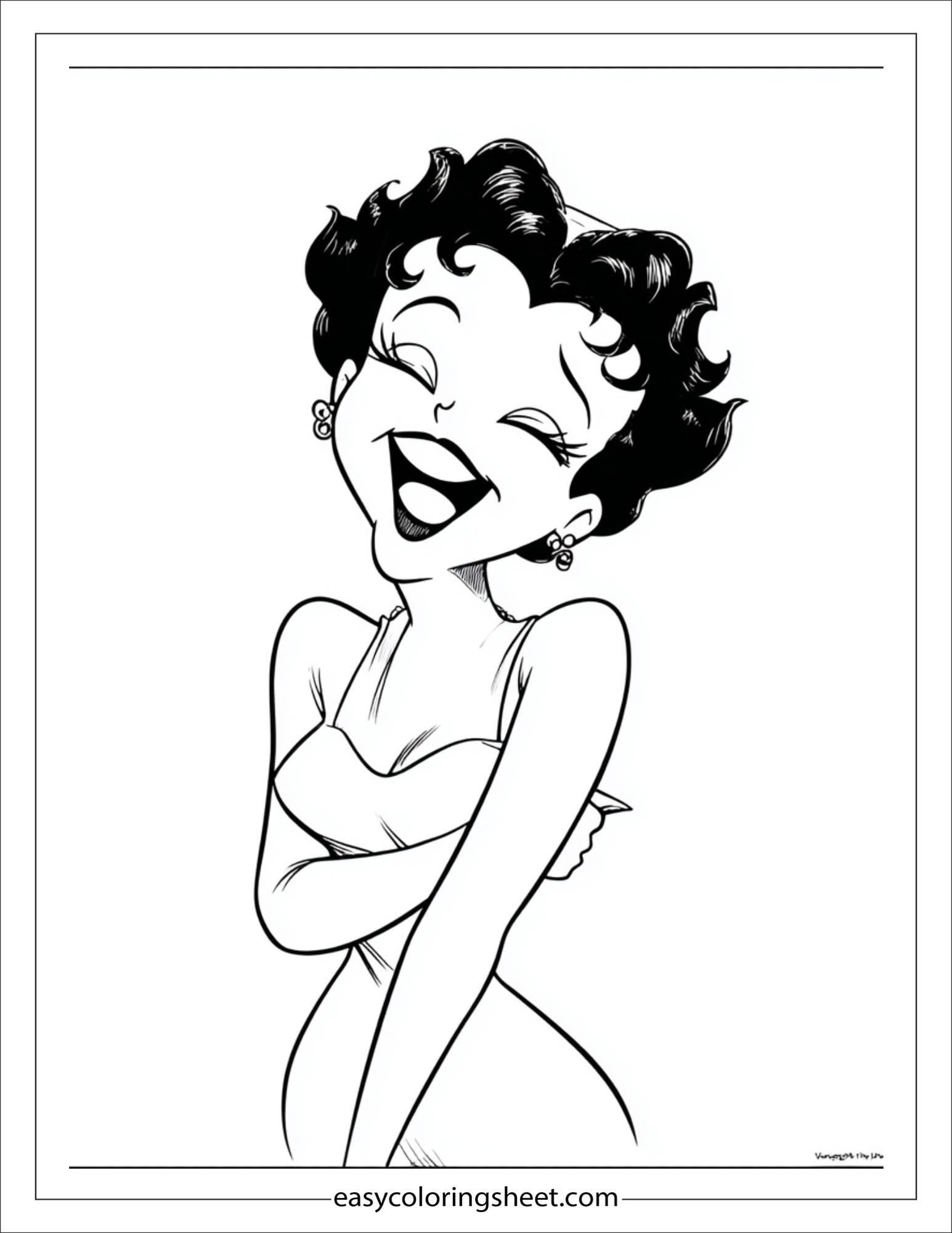 betty boop laughing
