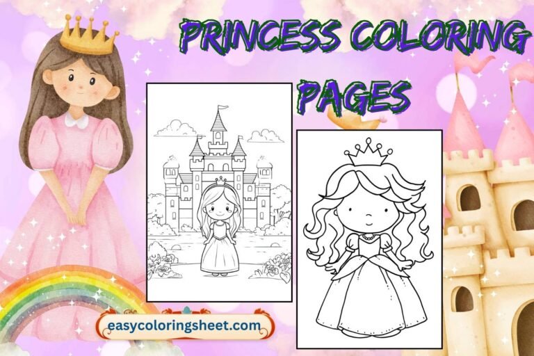 princess coloring pages