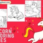 unicorn coloring pages