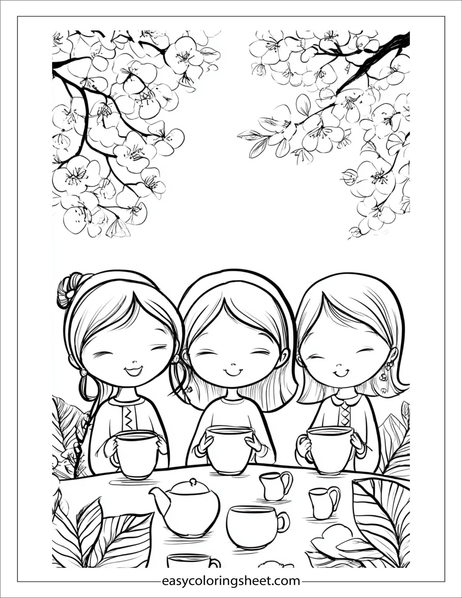 Cherry Blossom Tea Party