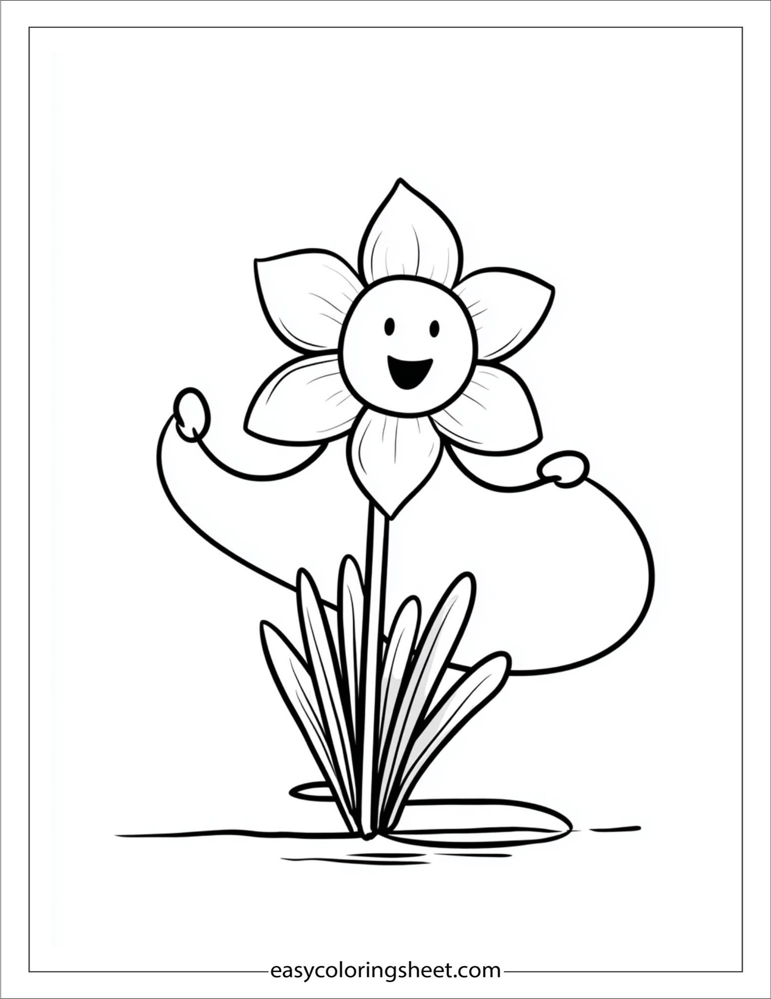 Daffodil jumping rope