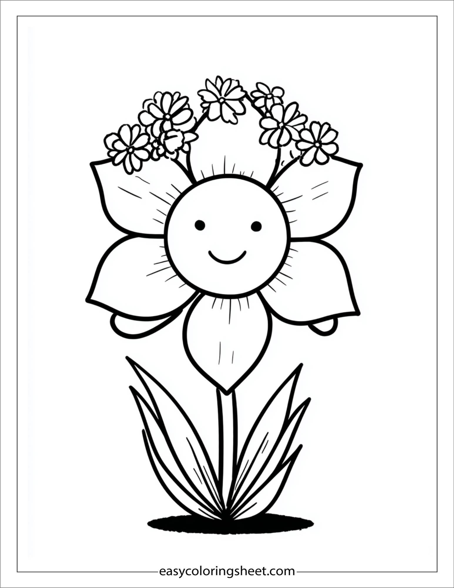 Daffodil making a flower crown