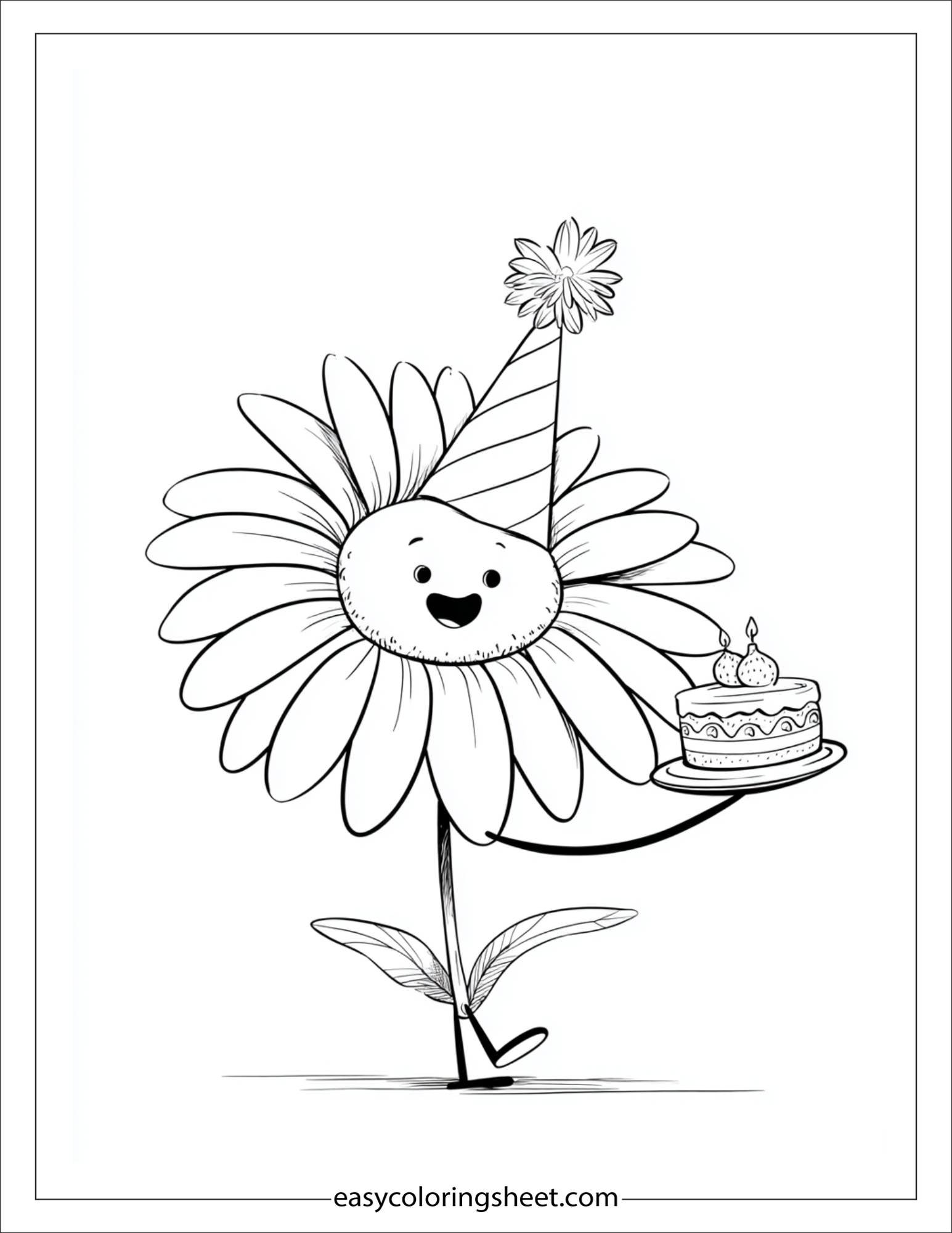 Daisy Celebrating Birthday