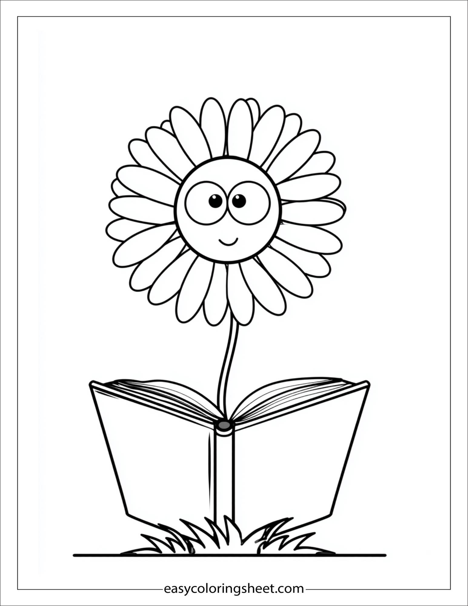 Daisy Reading a Book