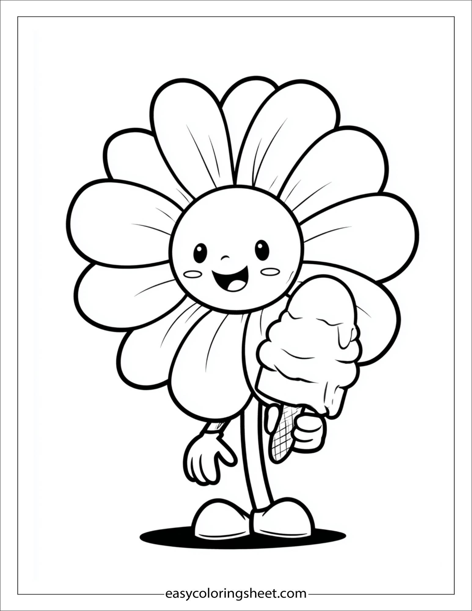 Daisy with Ice Cream