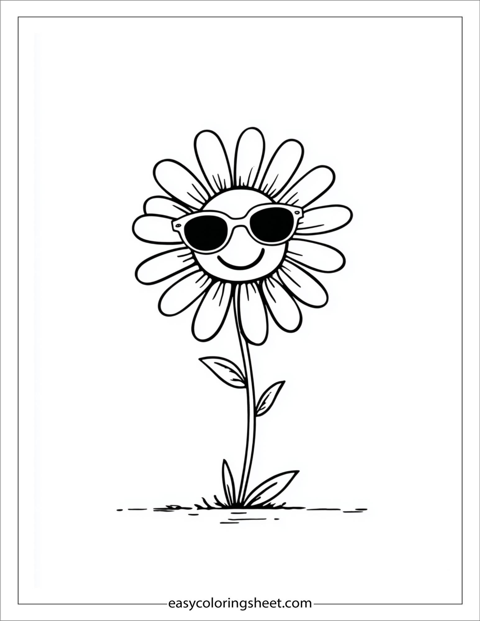 Daisy with Sunglasses