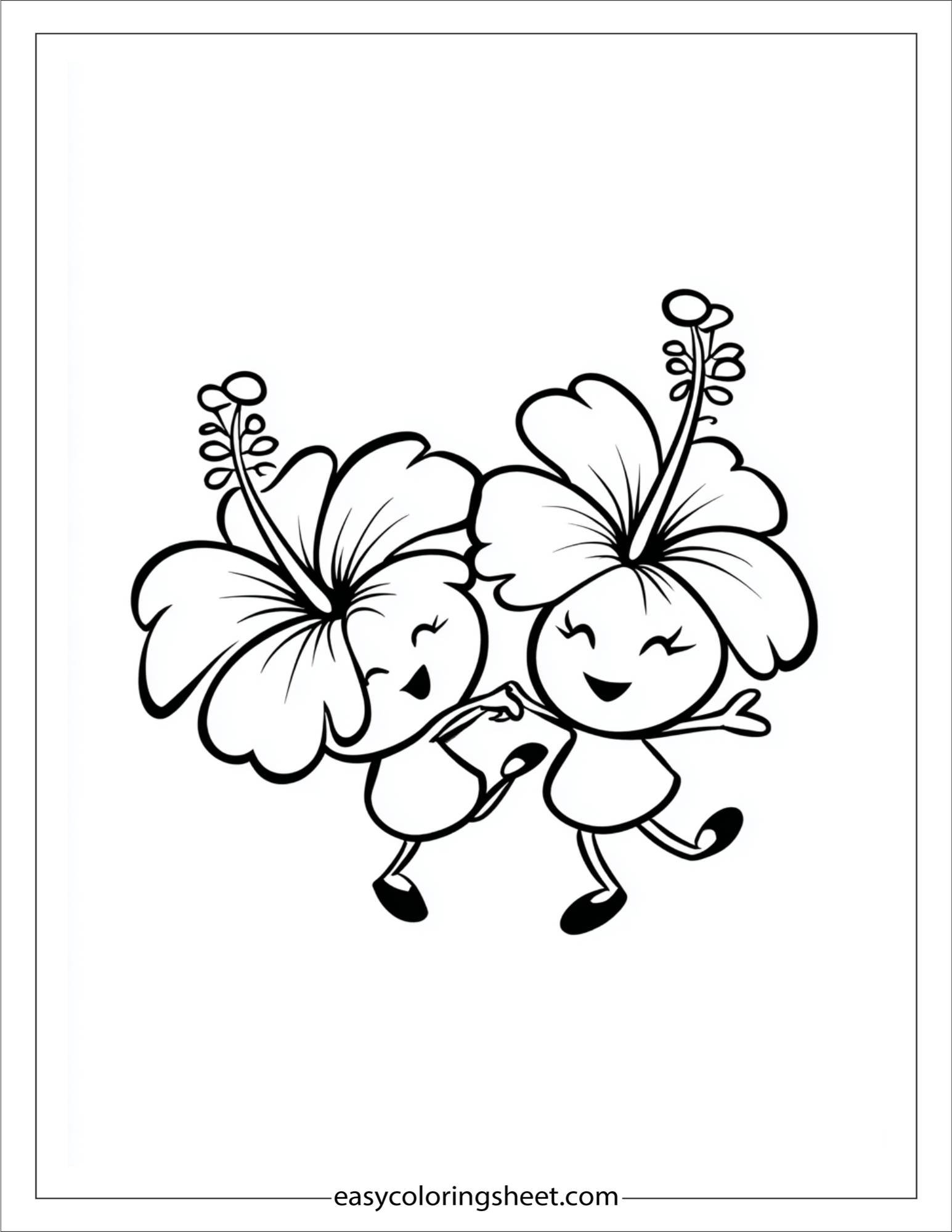 Dancing Duo Hibiscus