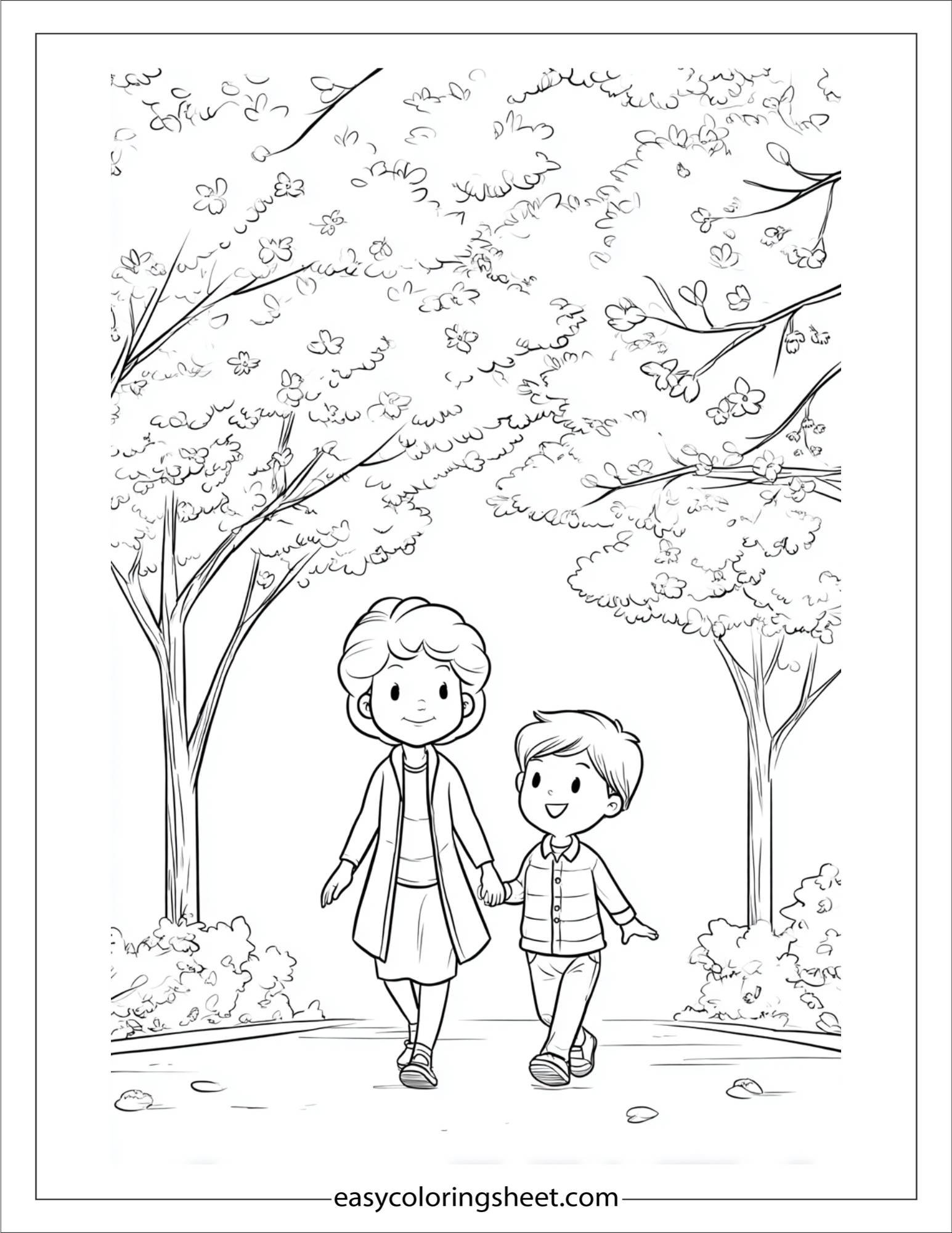 Grandmother’s Garden Walk