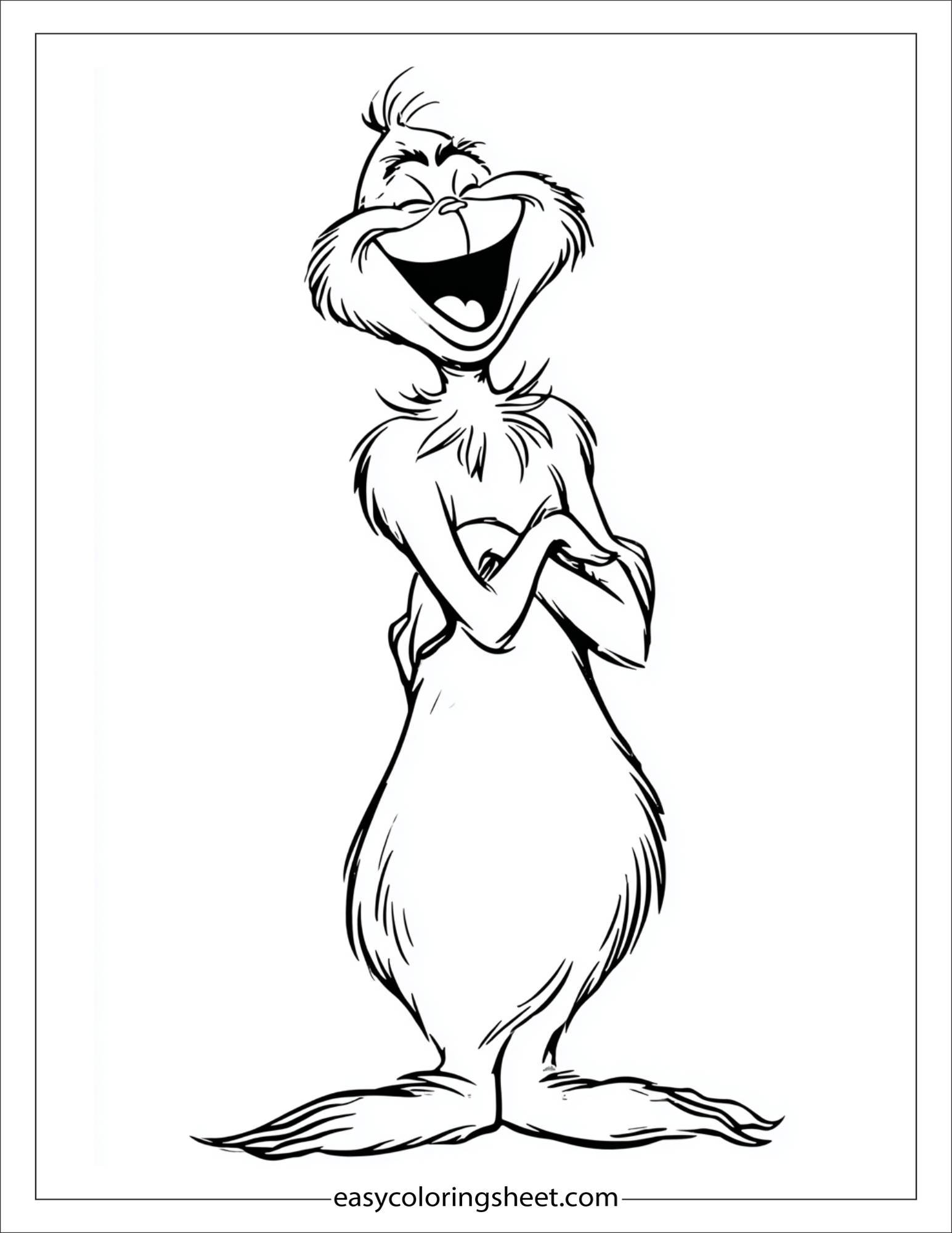 Grinch laughing out loud