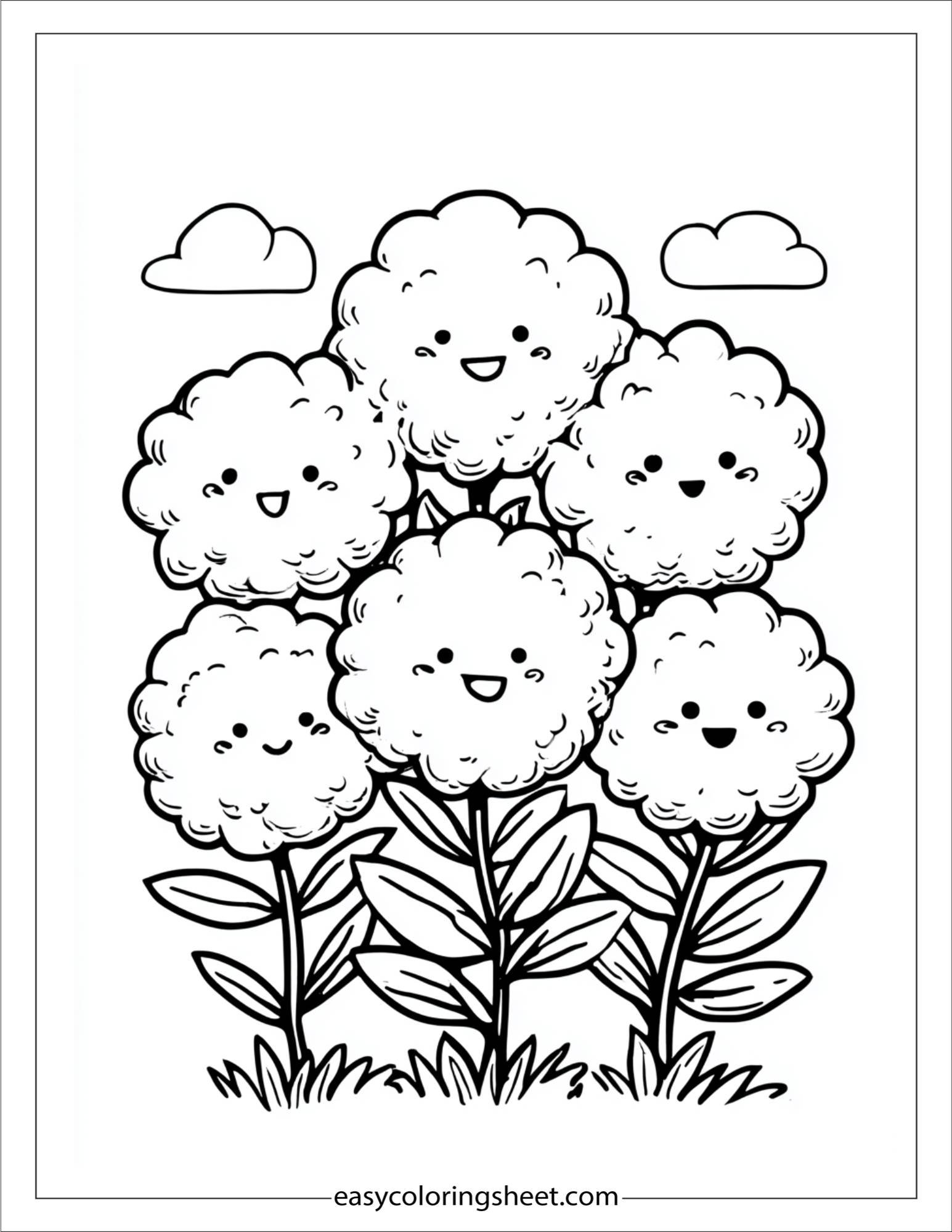 Happy marigold family