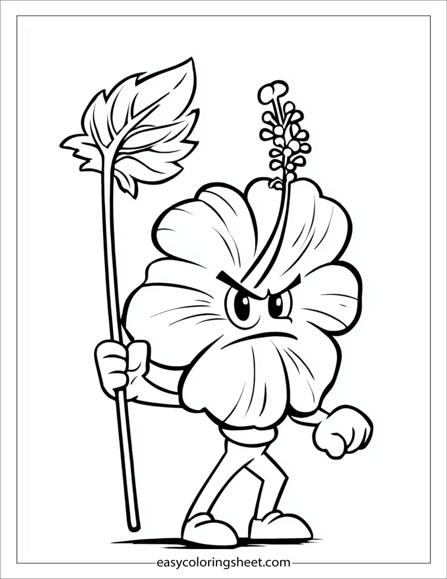 Hibiscus in a Parade