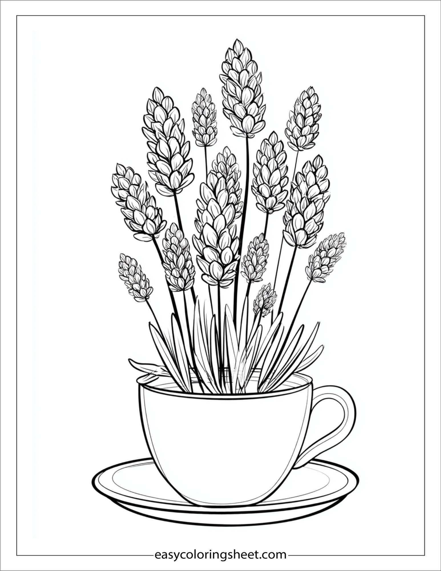 Lavender in a Teacup