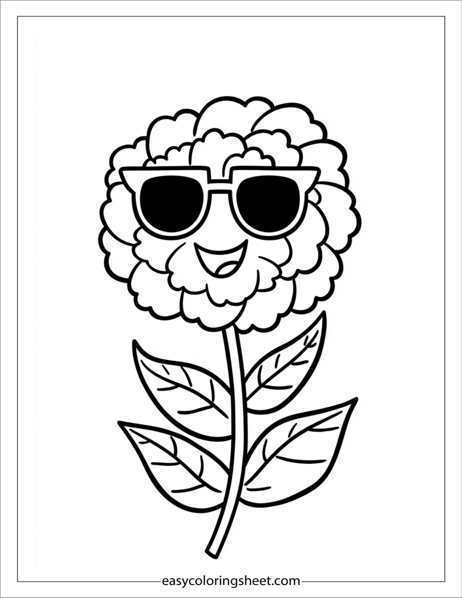 Marigold with sunglasses