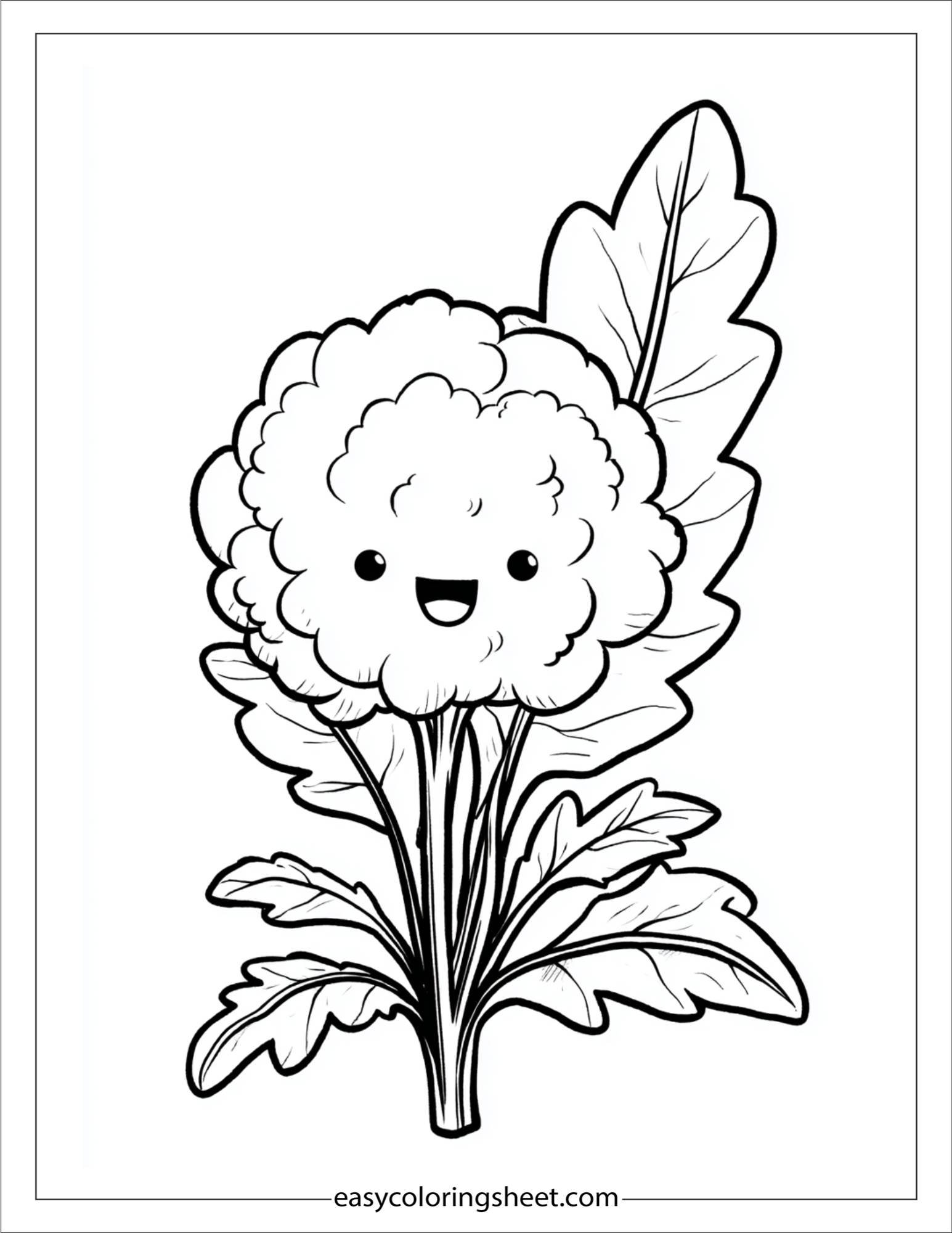 Shy marigold behind leaf