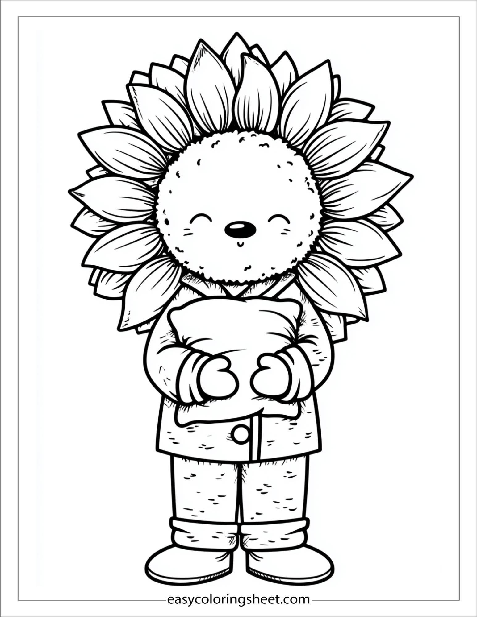 Sunflower in Pajamas
