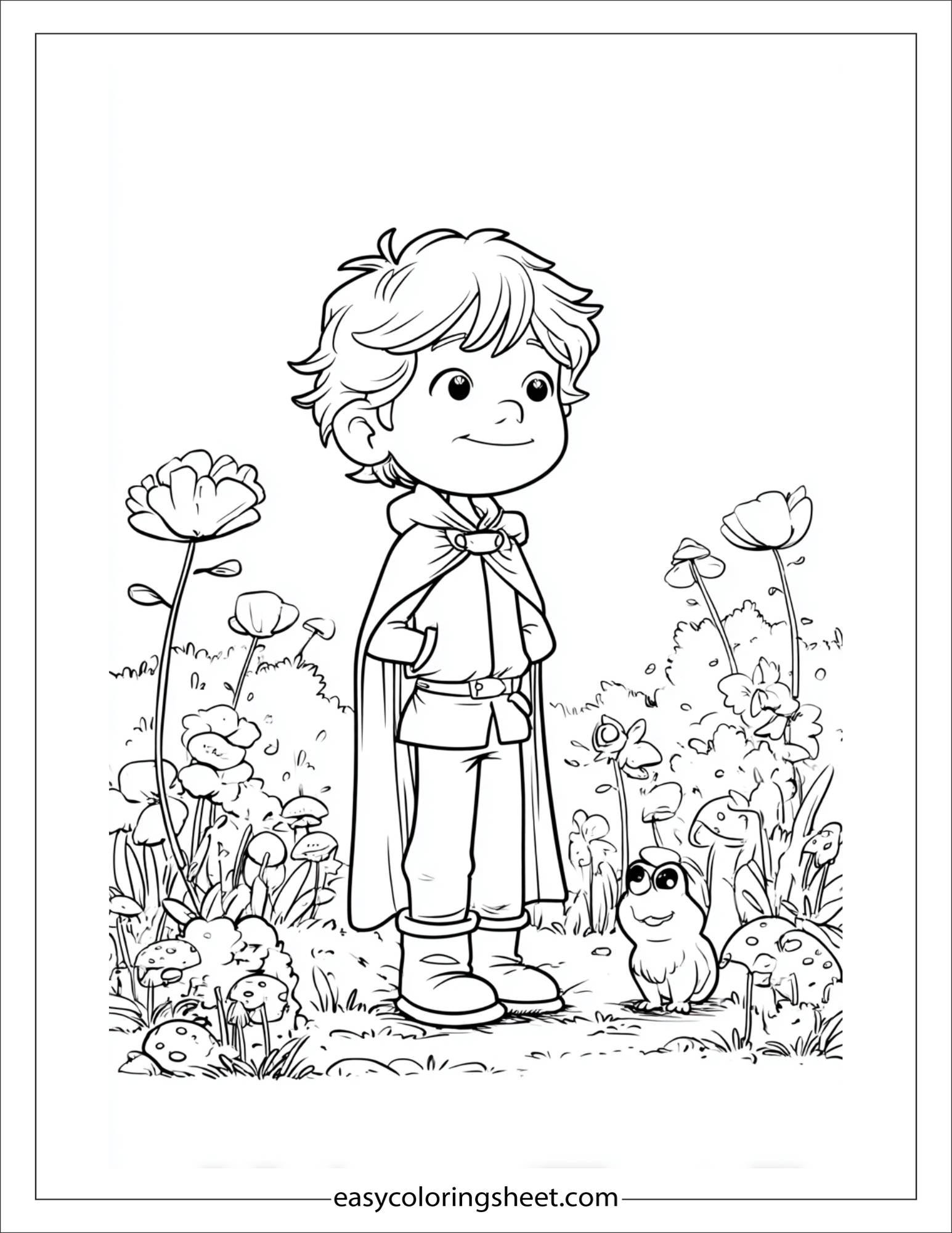 The Prince surprised with a pet