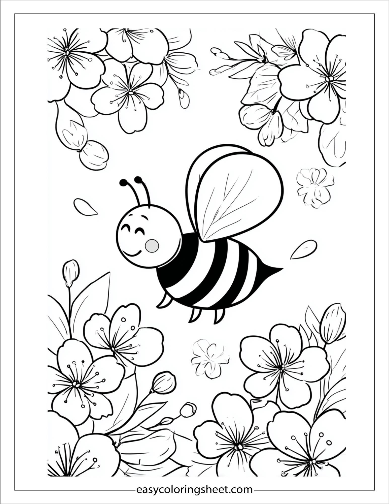 bee and bloom