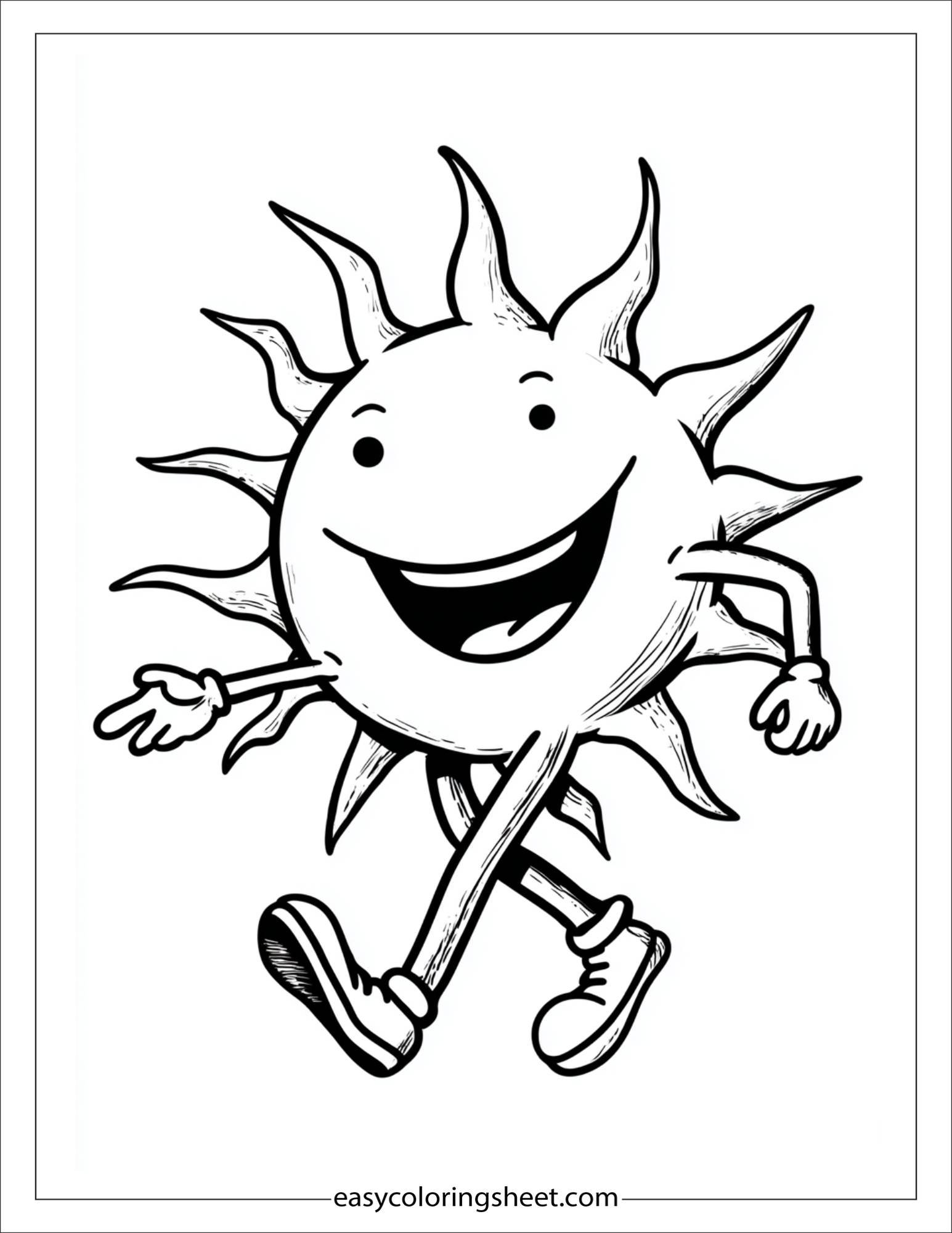 happy sun joyful jump