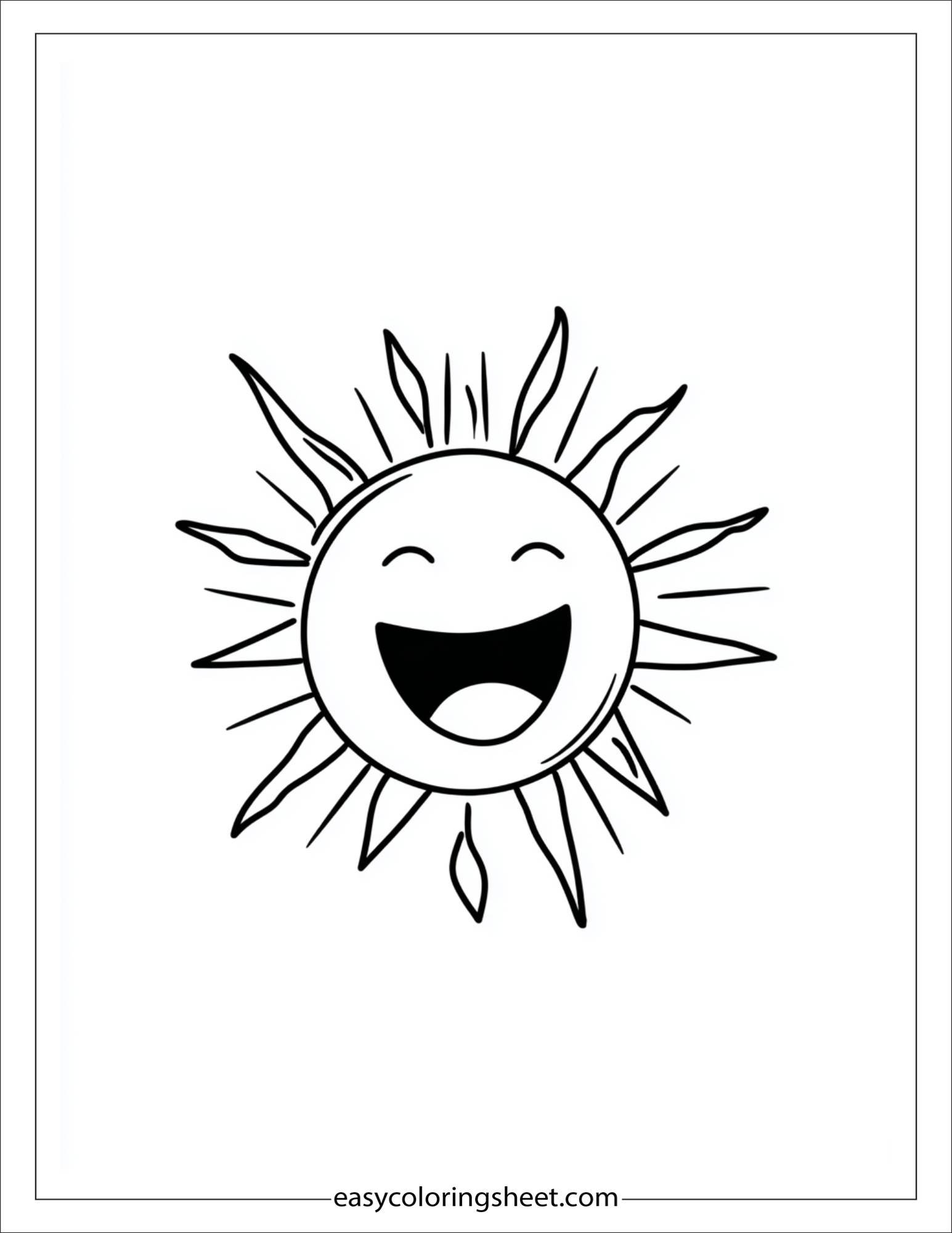 happy sun laughing