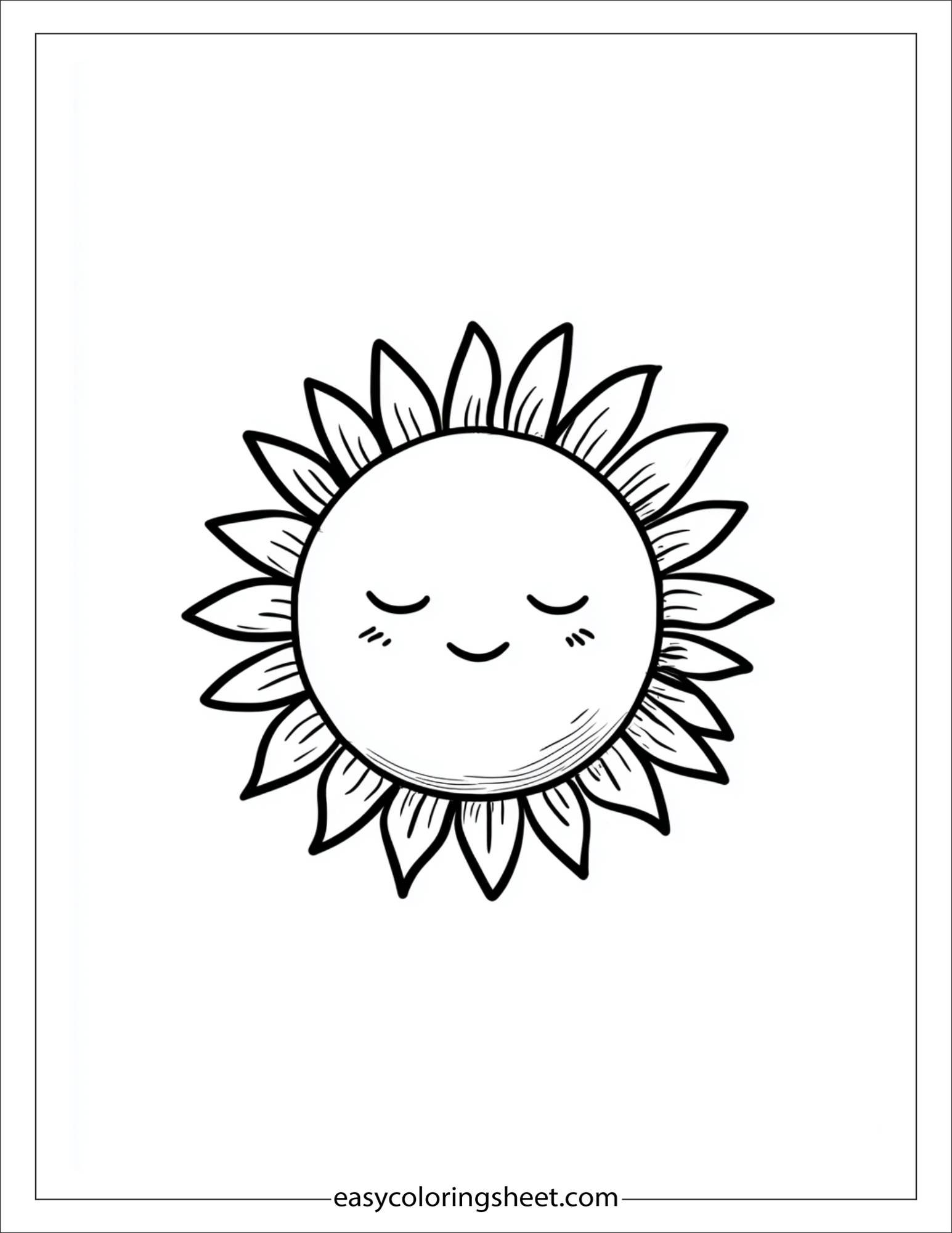 happy sun peaceful nap