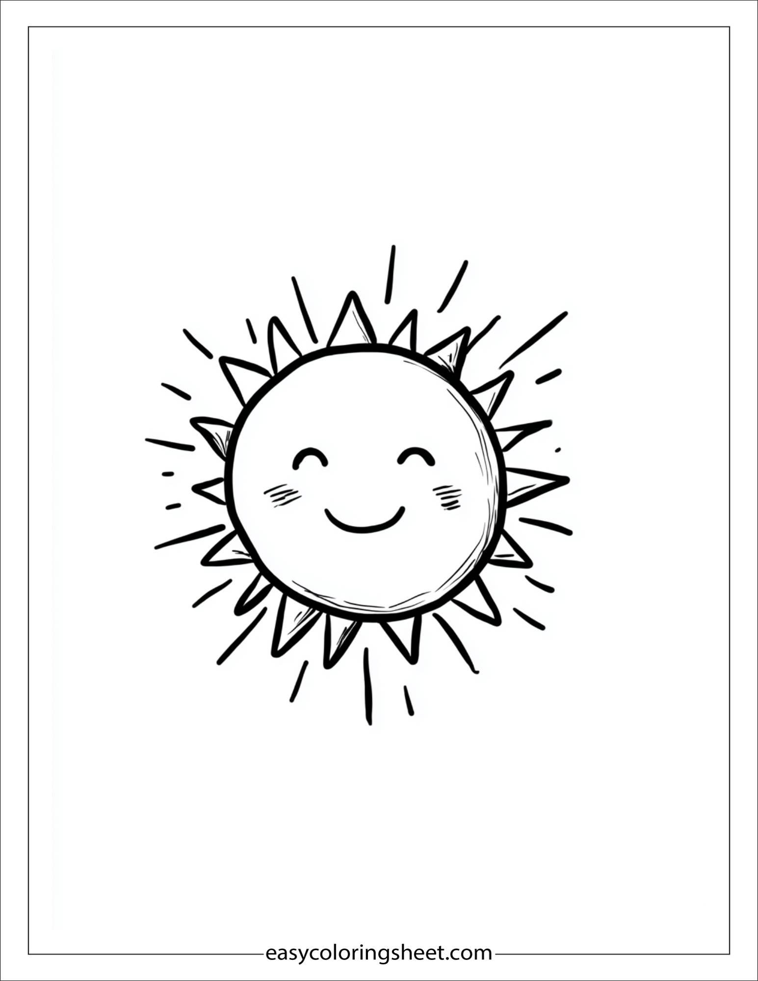 happy sun smiling