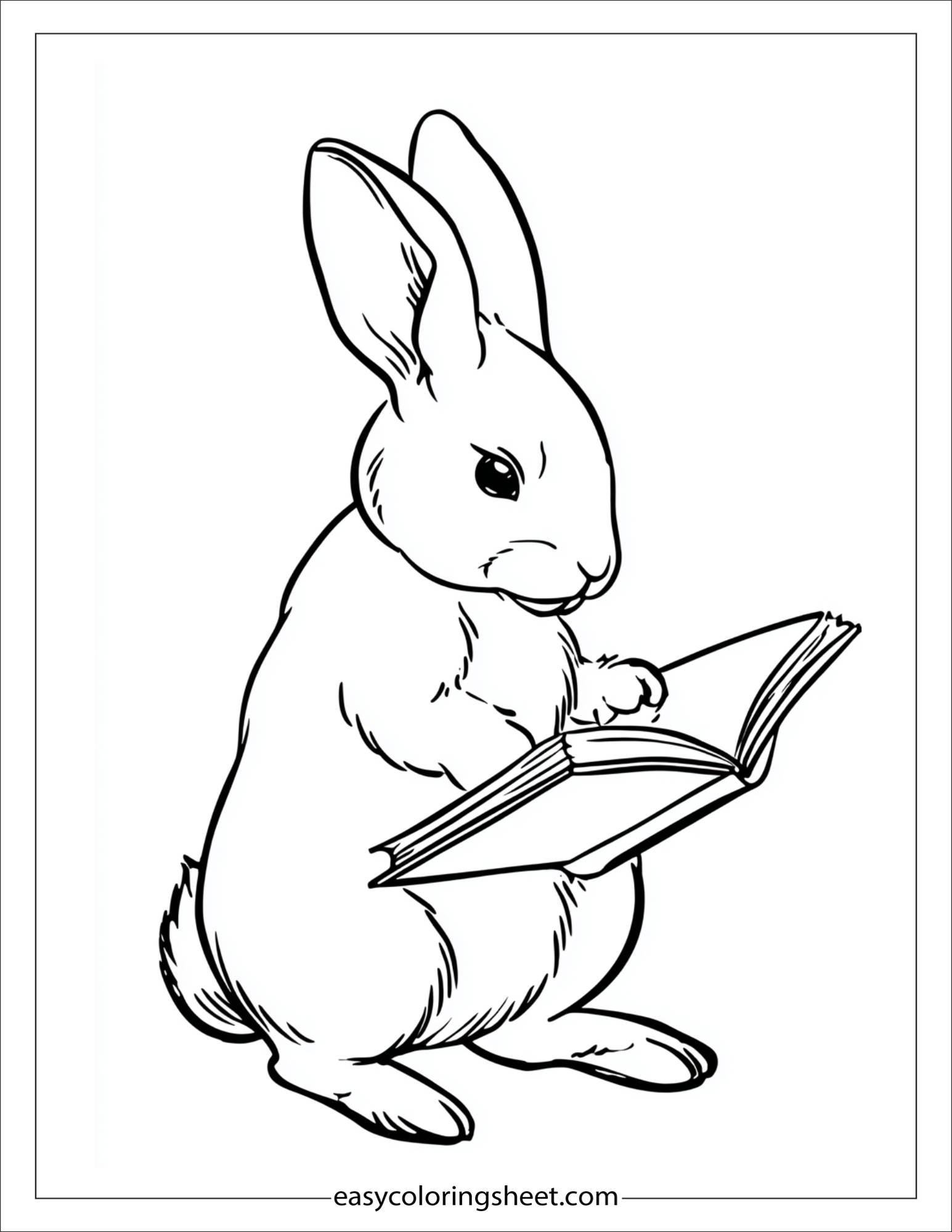 intelligent rabbit analyzing paper