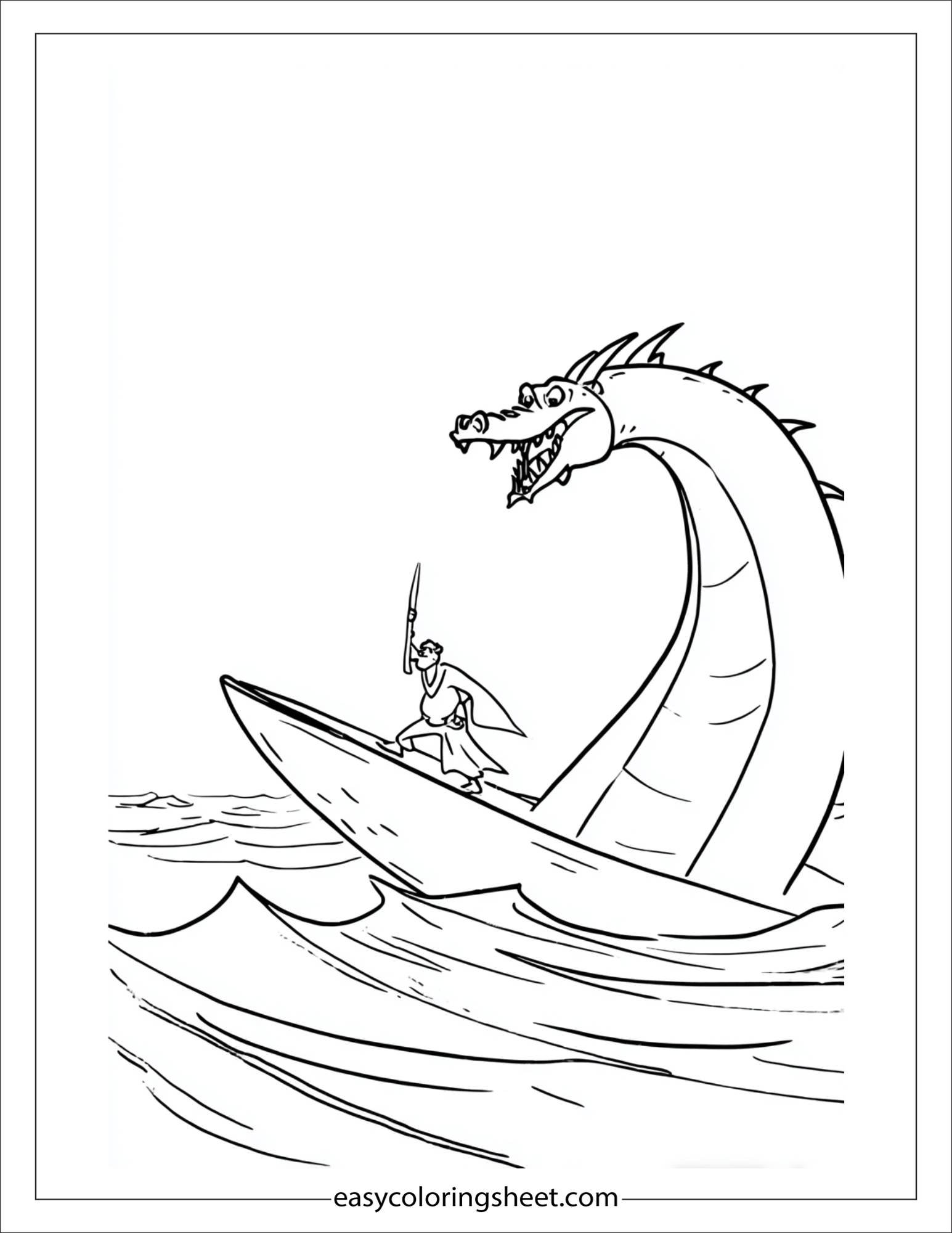 sinbad the sailor battling sea monster