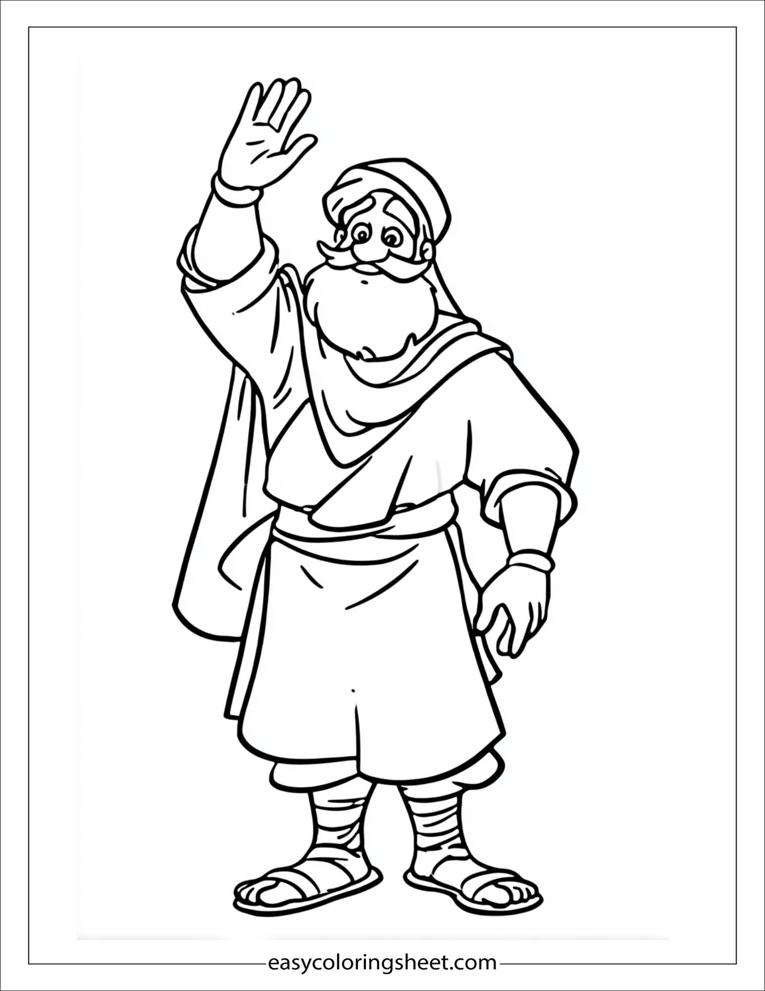sinbad the sailor waving hand